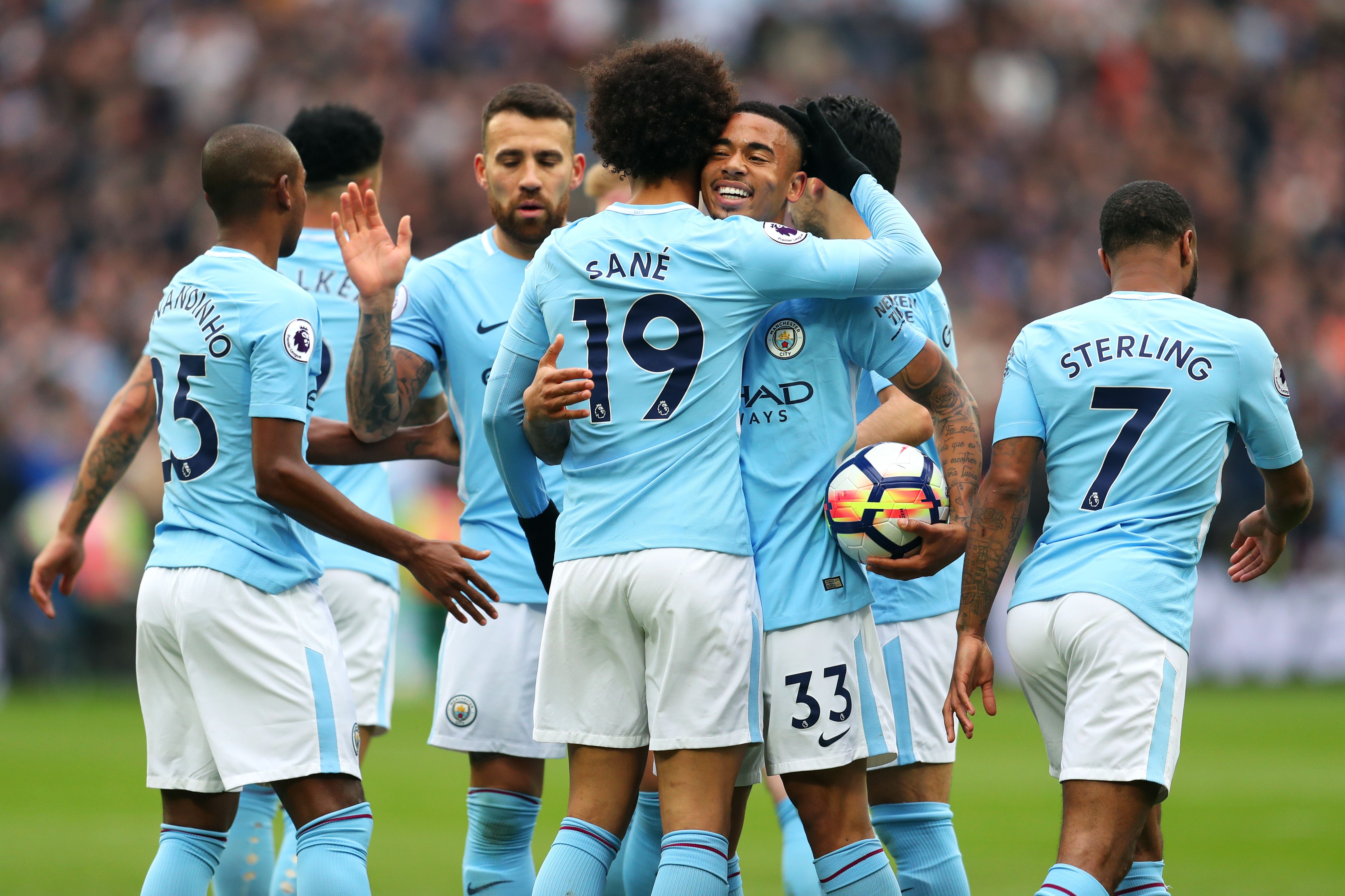 Leroy Sane Manchester City 29042018