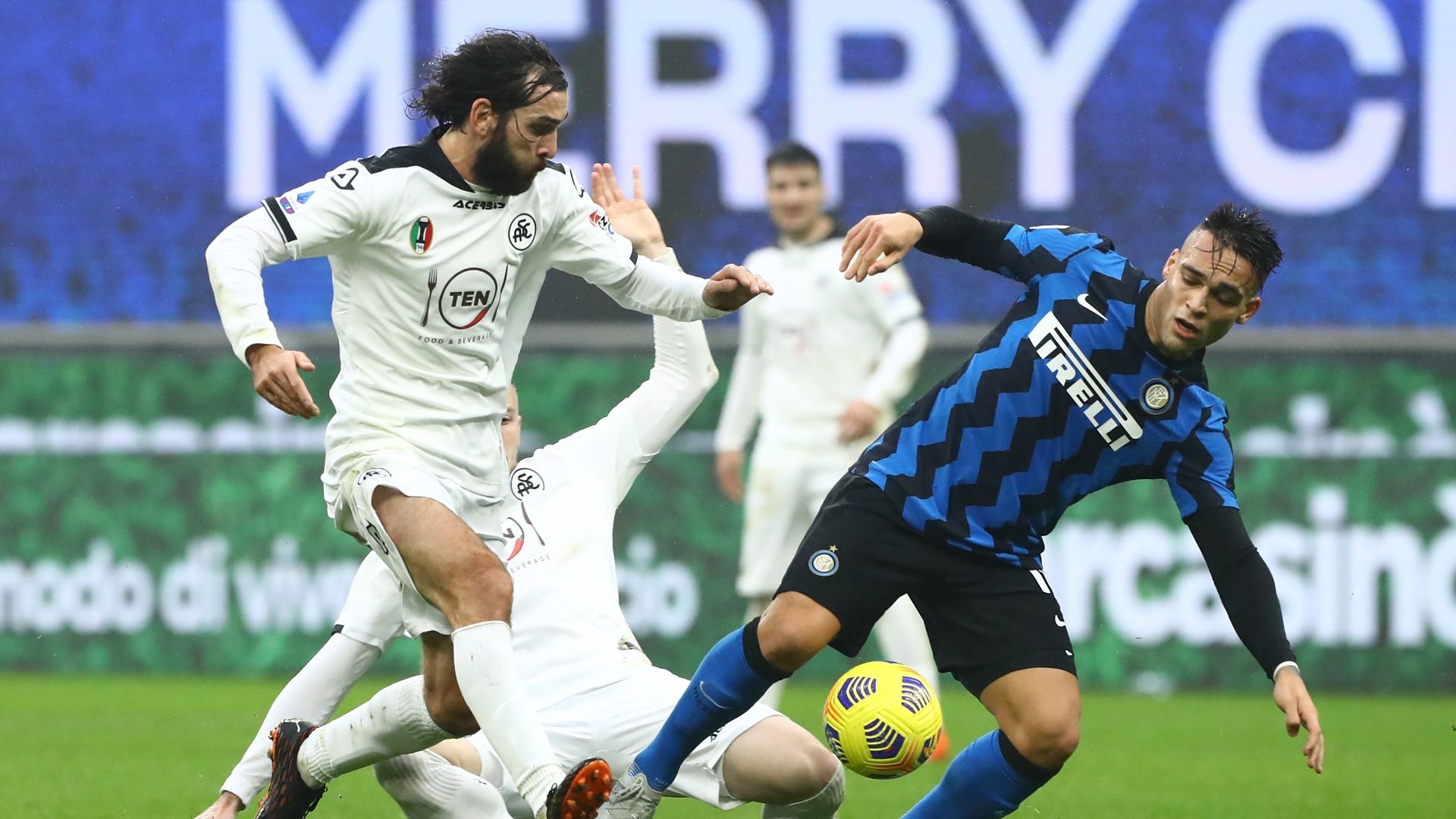 Lautaro Martínez Inter Spezia