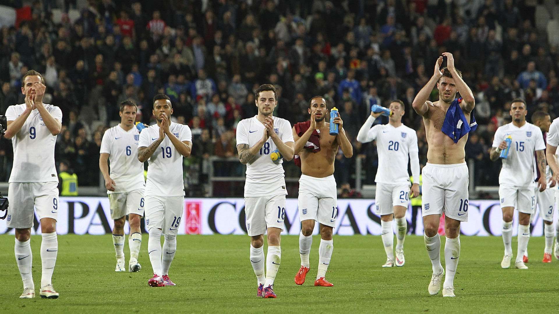 England team Italy v England 310315