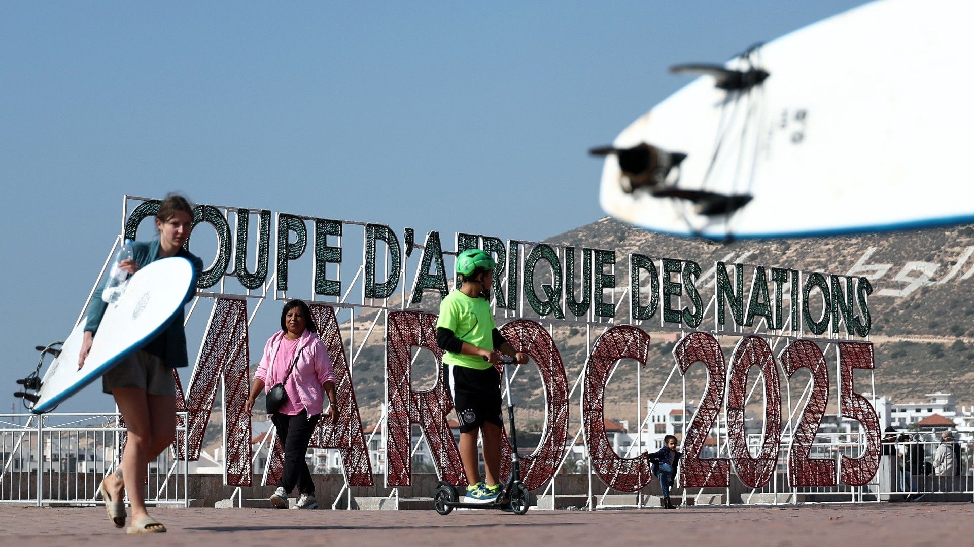 on the eve of the kick-off of the Africa Cup of Nations (CAN) football tournament
