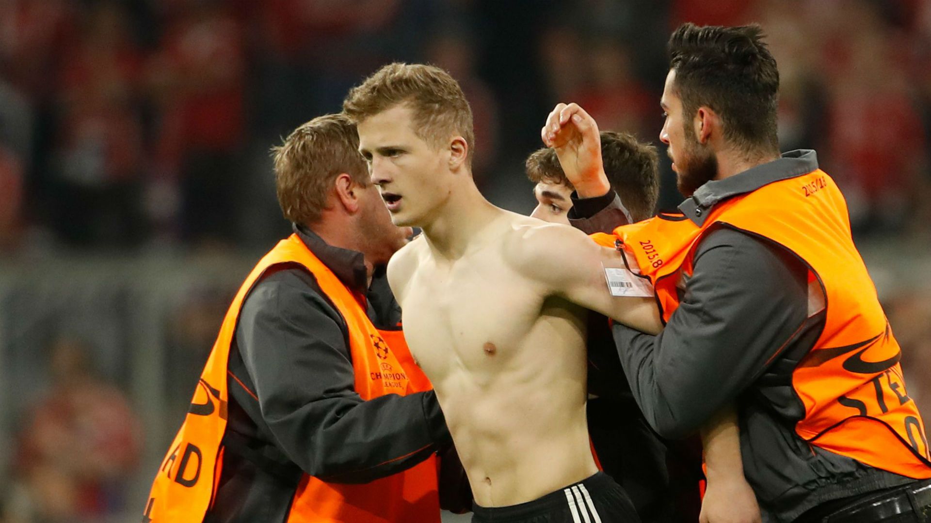 Invasão Real Madrid Bayern Champions League 25 04 2018