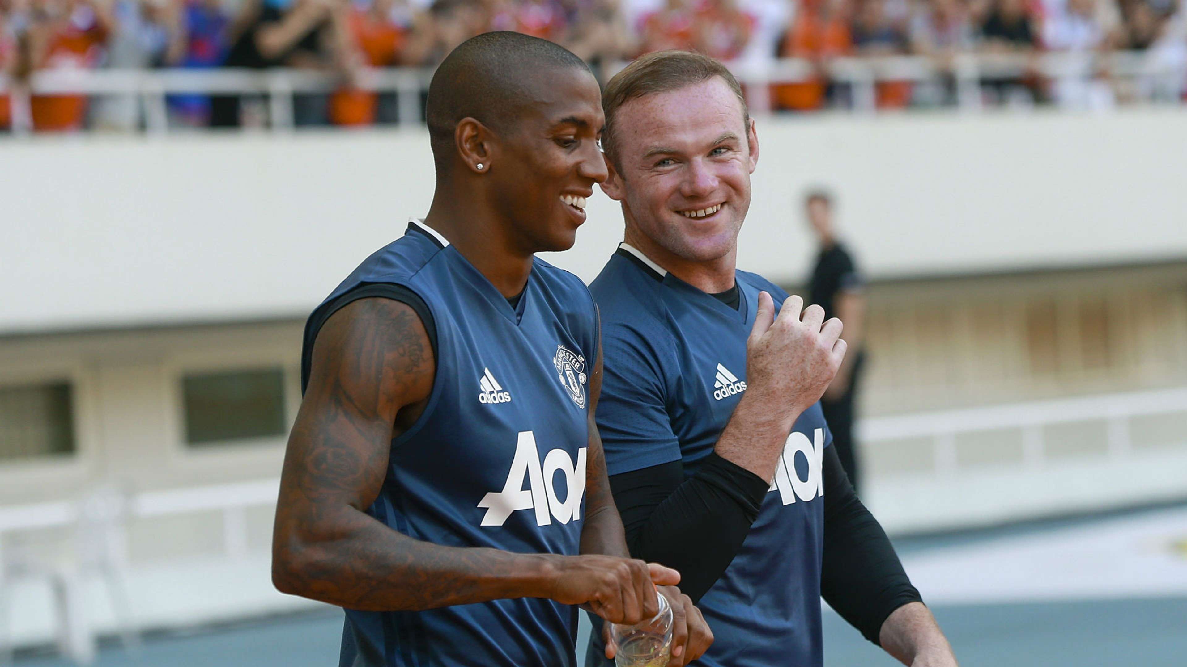 Wayne Rooney & Ashley Young Manchester United