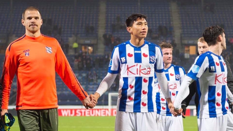 Doan Van Hau made his debut for Heerenveen at KNVB Beker 2019/2020