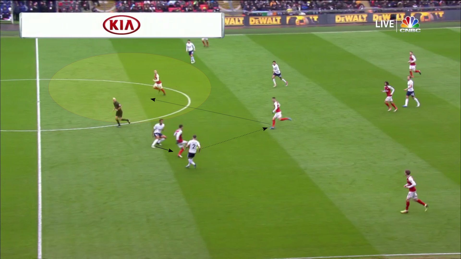 Arsenal Spurs 5.