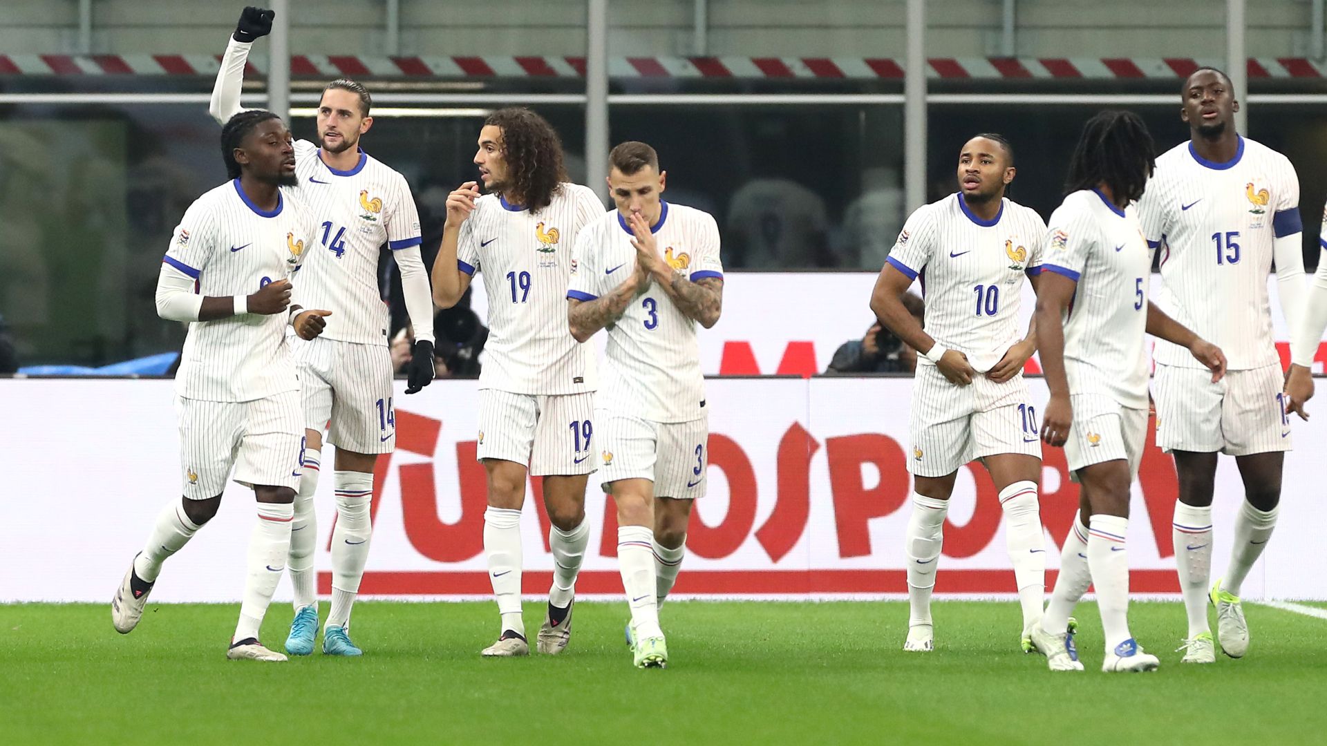 Adrien Rabiot Italy France Nations League 17112024