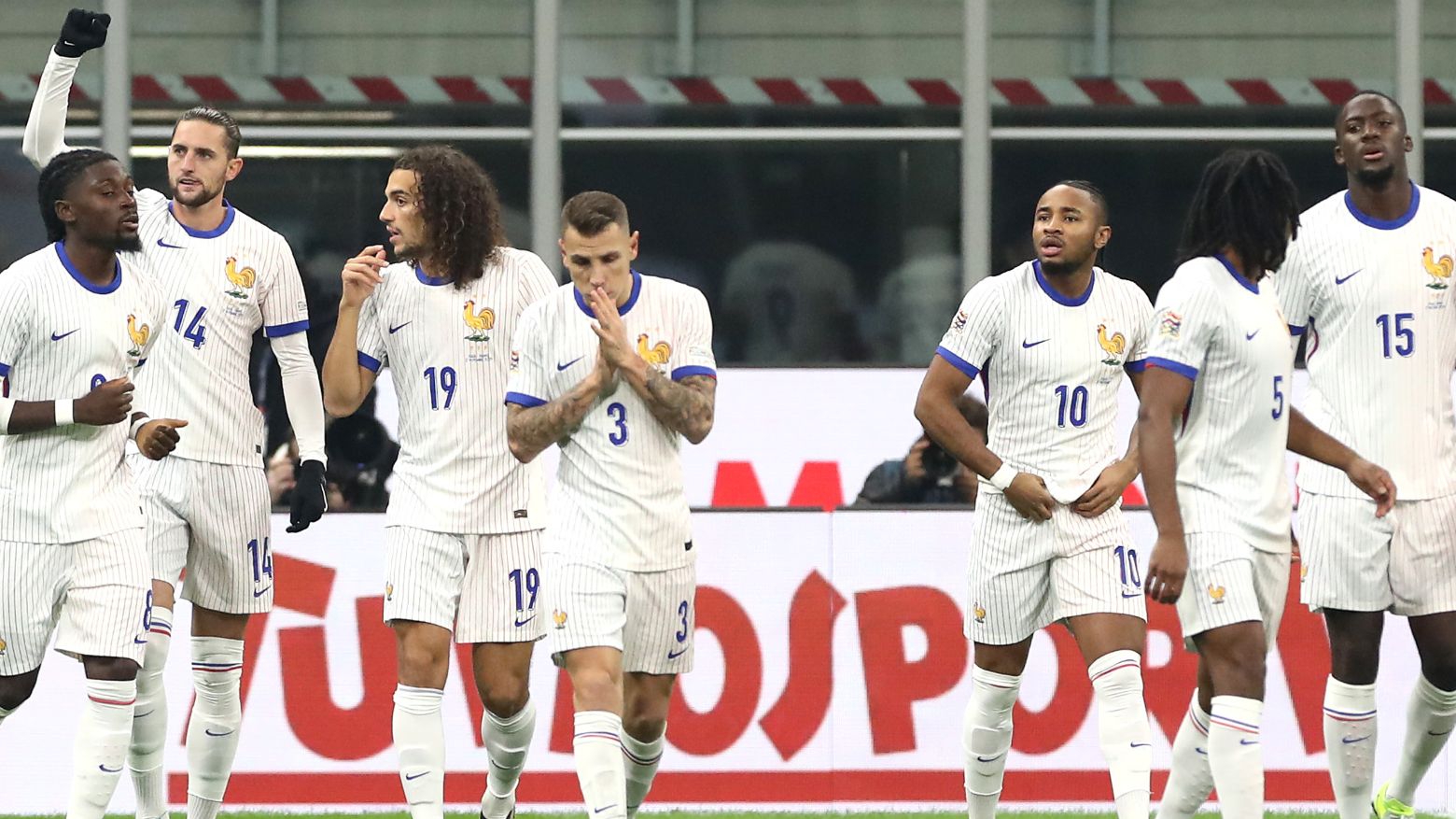 Adrien Rabiot Italy France Nations League 17112024