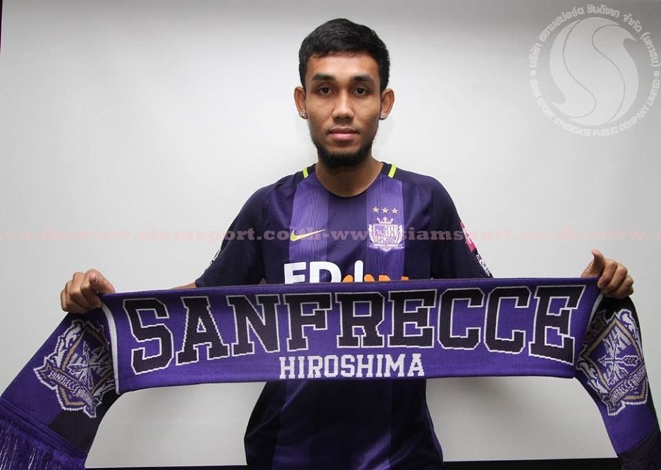 Teerasil Dangda Hiroshima Sanfrecce