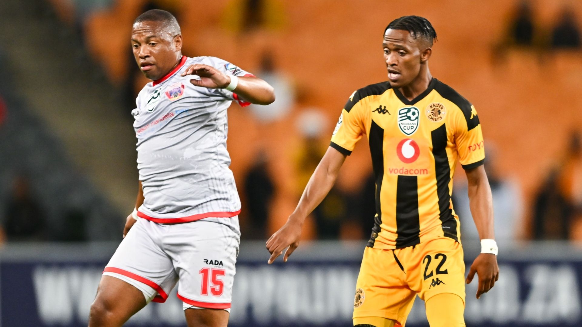 Andile Jali and George Matlou, Kaizer Chiefs vs Chippa United