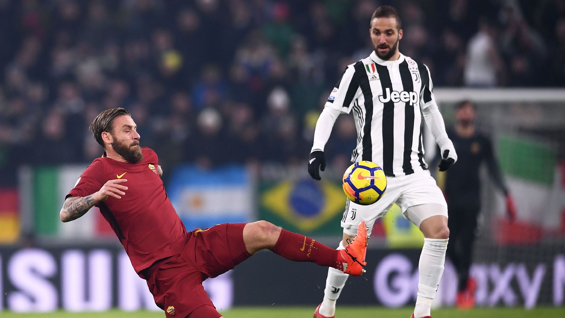 Juventus AS Rom De Rossi Higuain 23122017