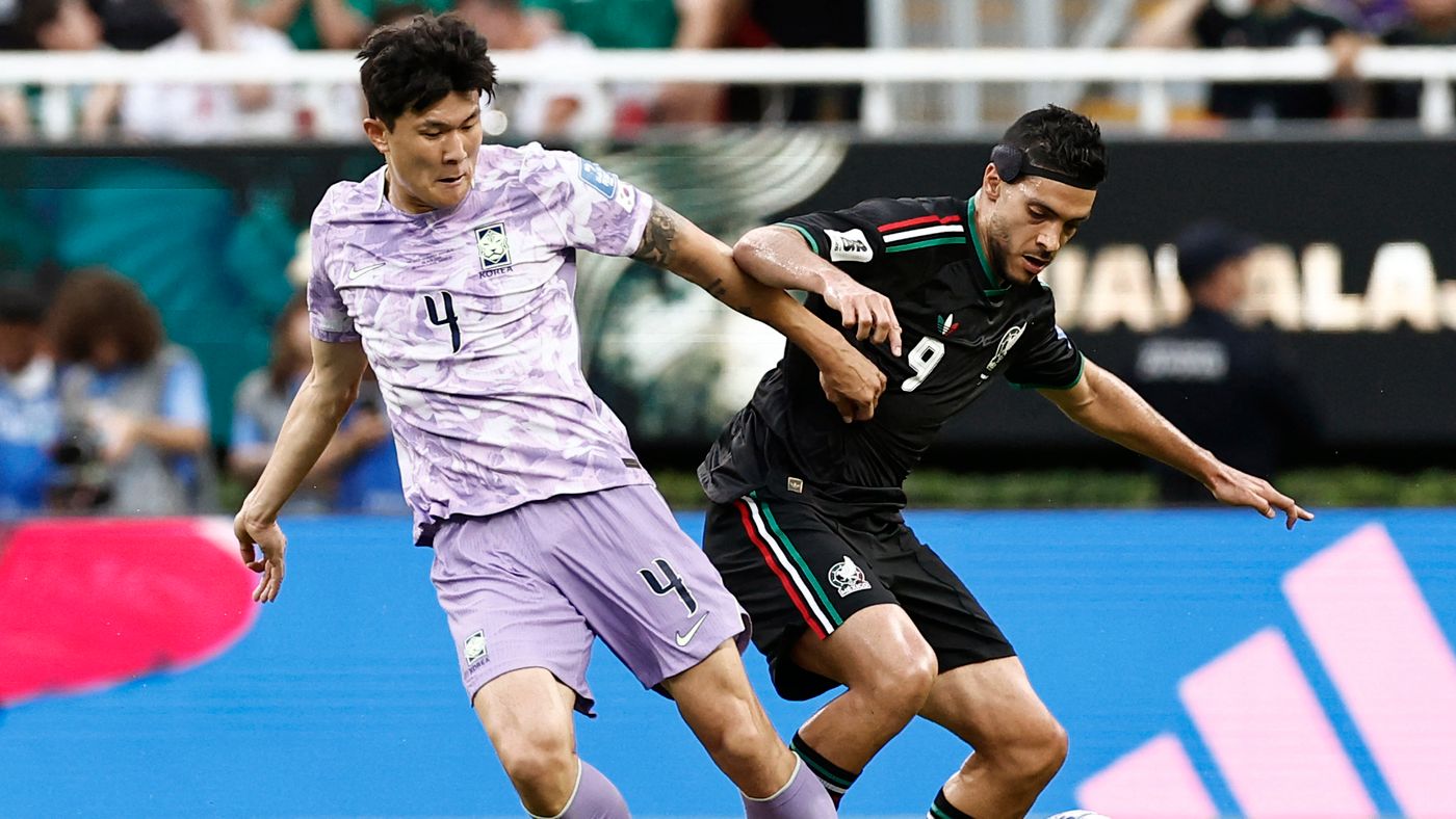 サッカーメキシコ代表 対 サッカー大韓民国代表 順位