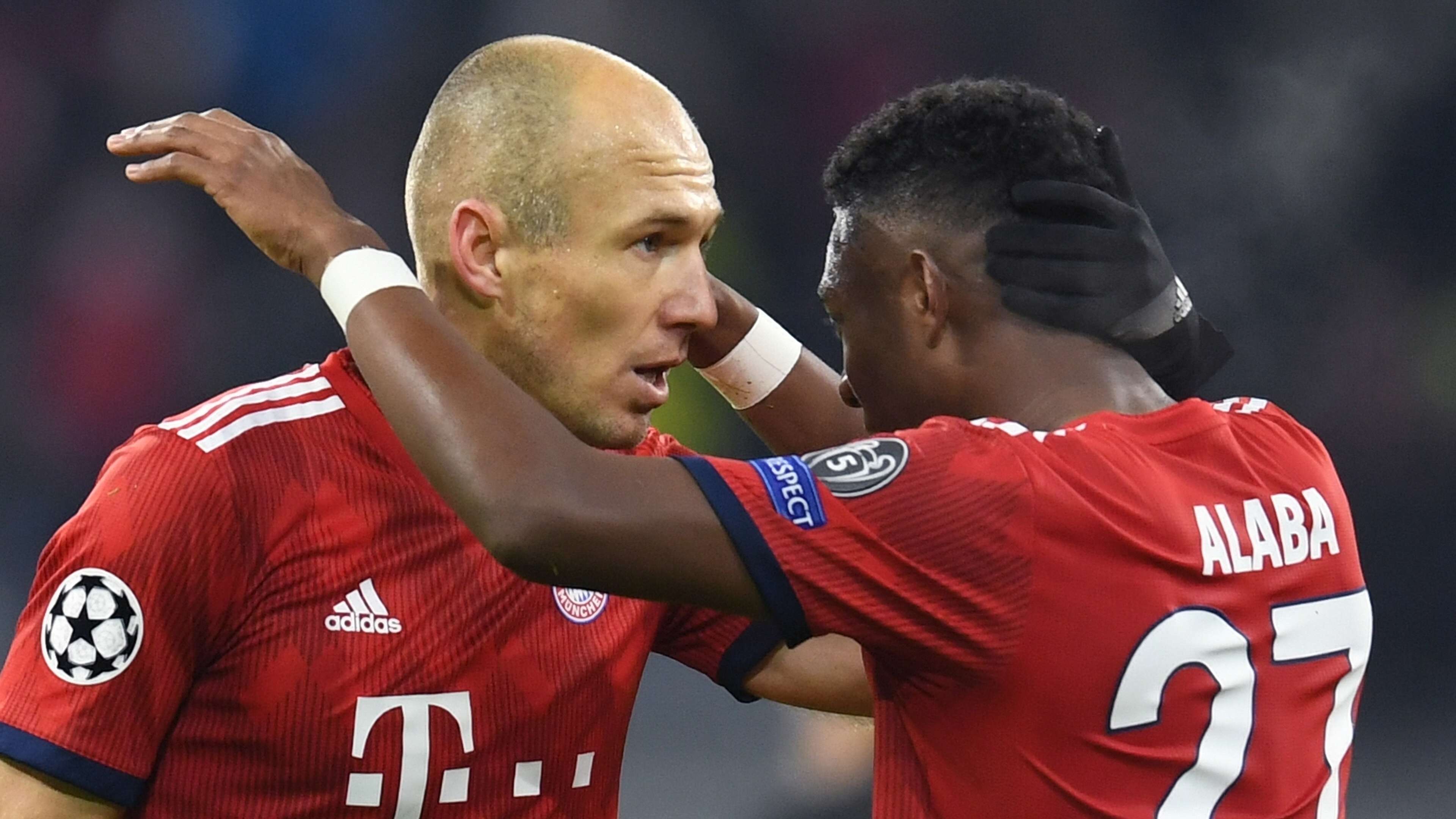 Arjen Robben, David Alaba, Bayern Munich