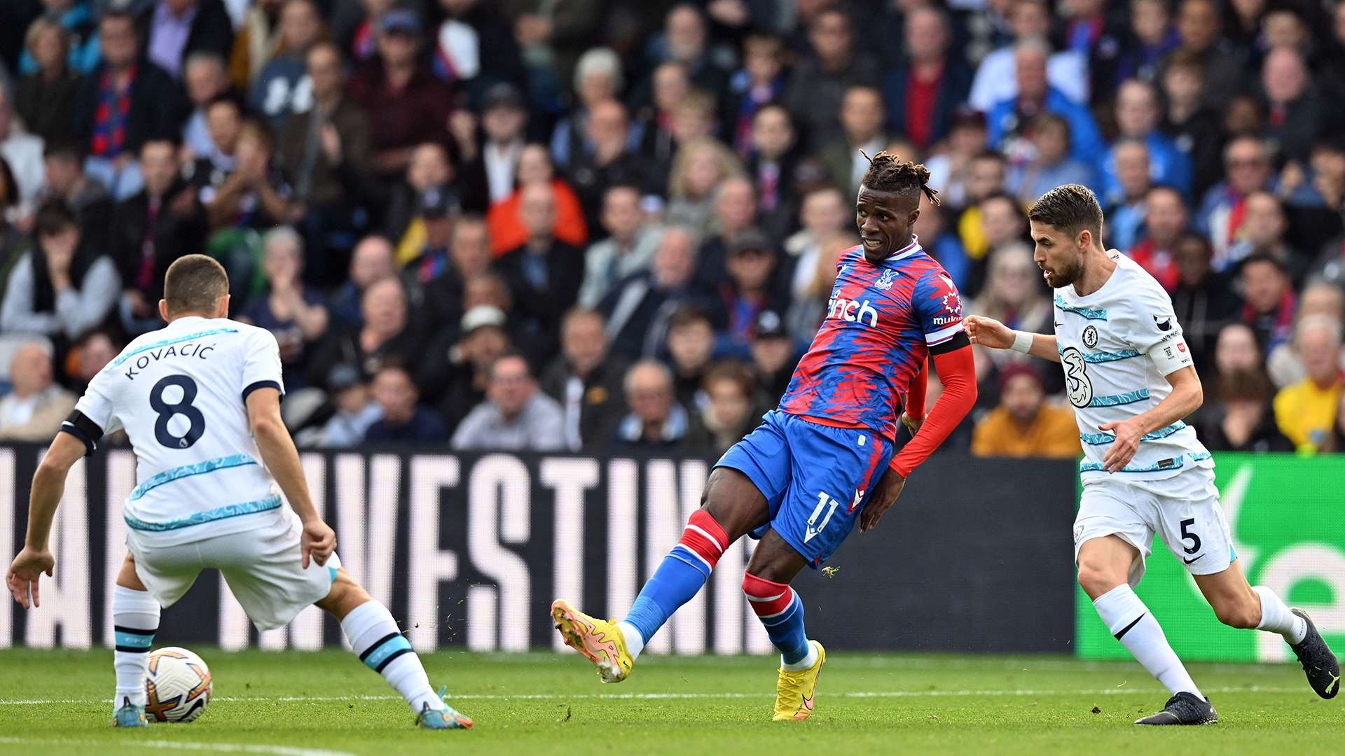 Zaha Jorginho Kovacic Crystal Palace Chelsea 2022-23