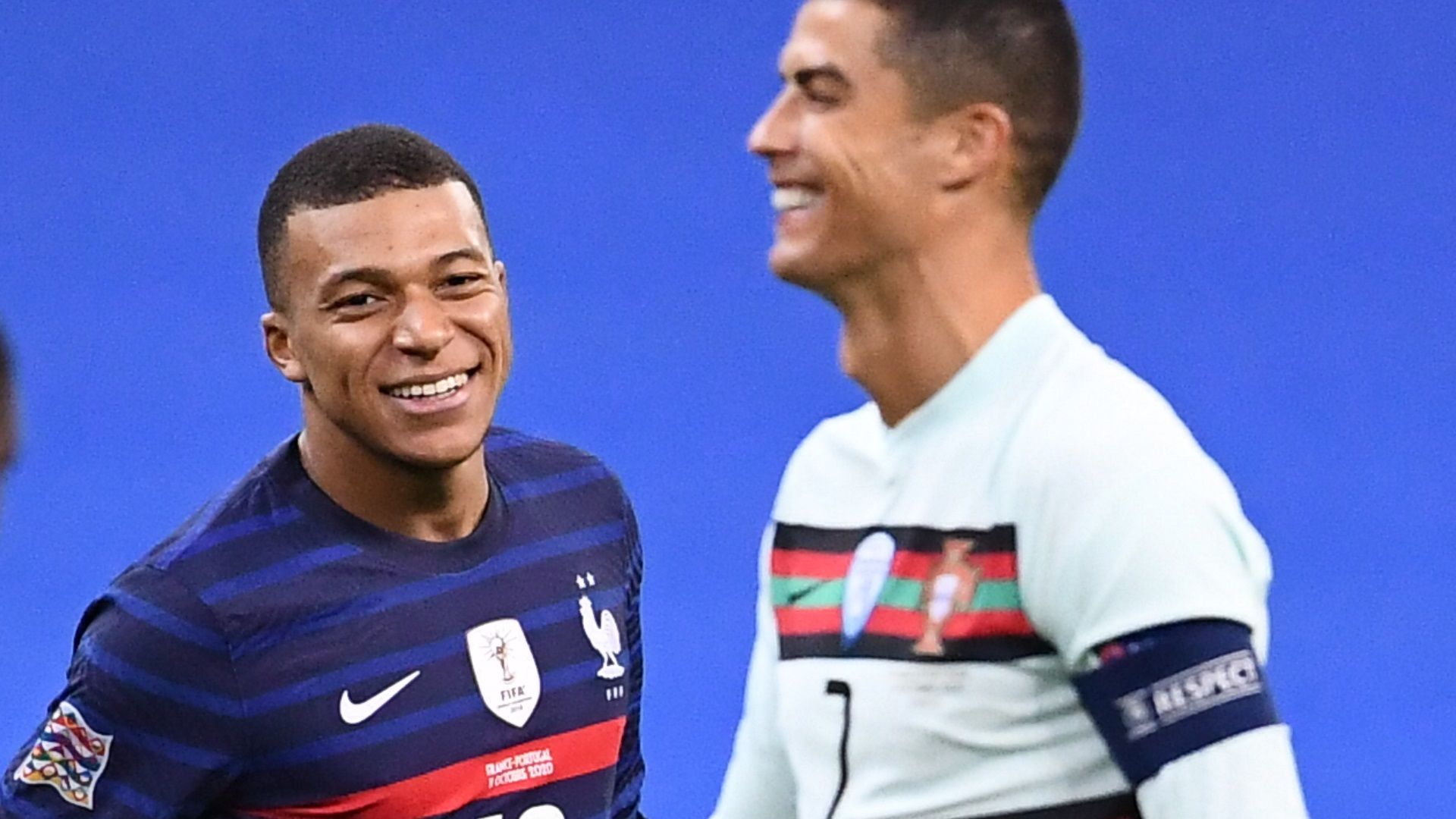 Kylian Mbappe Cristiano Ronaldo France Portugal