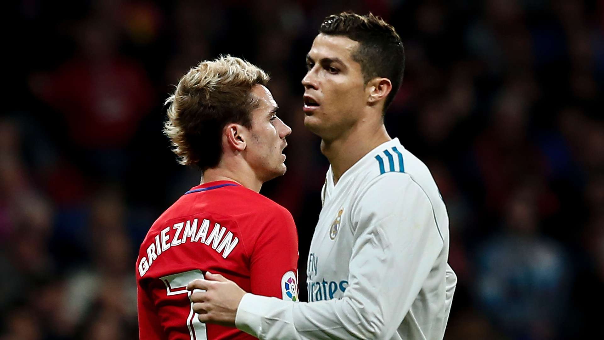 Cristiano Ronaldo Antoine Griezmann Atletico Madrid Real Madrid