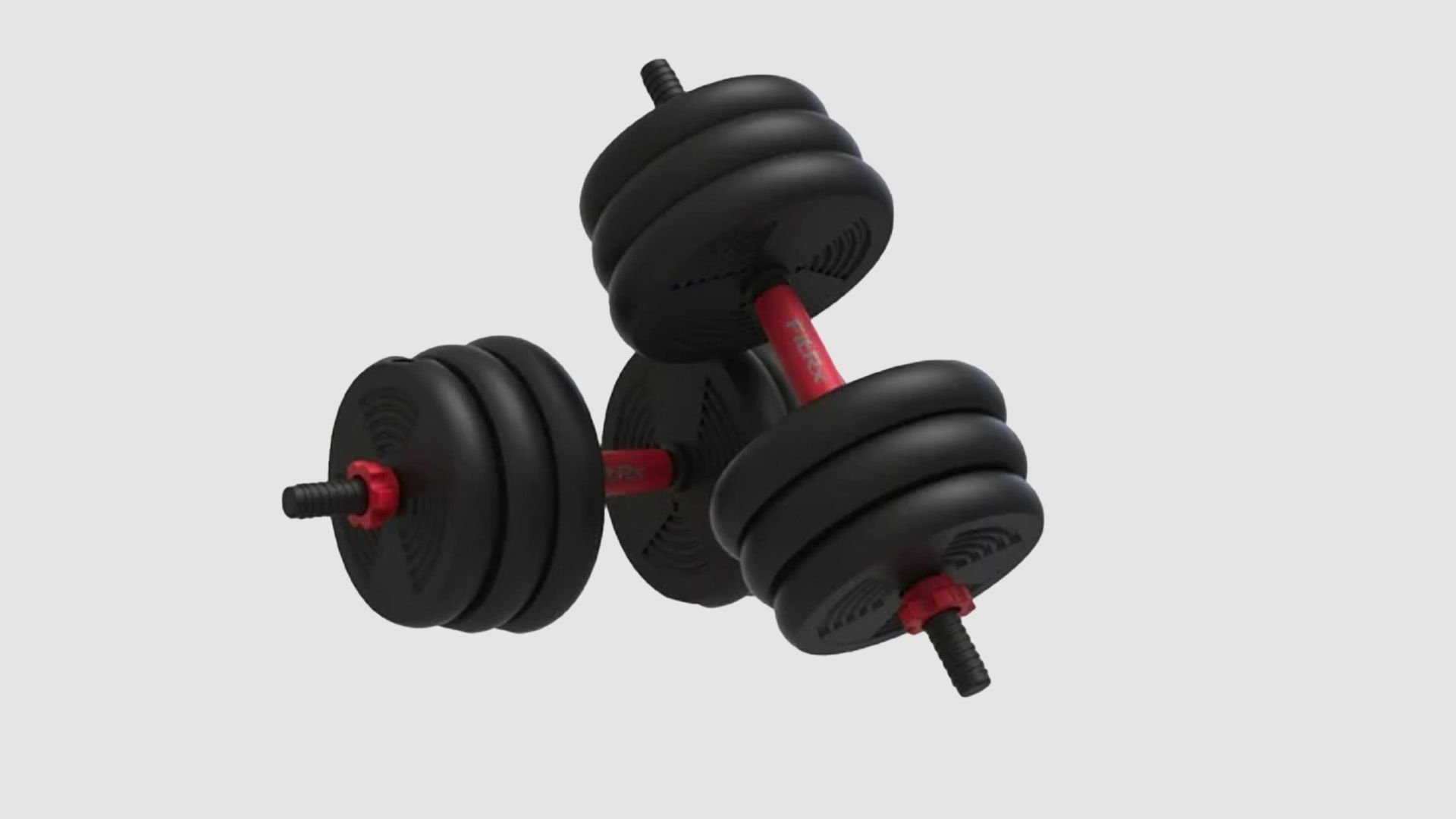 FitRx 4-in-1 Adjustable Interchangeable Dumbbell