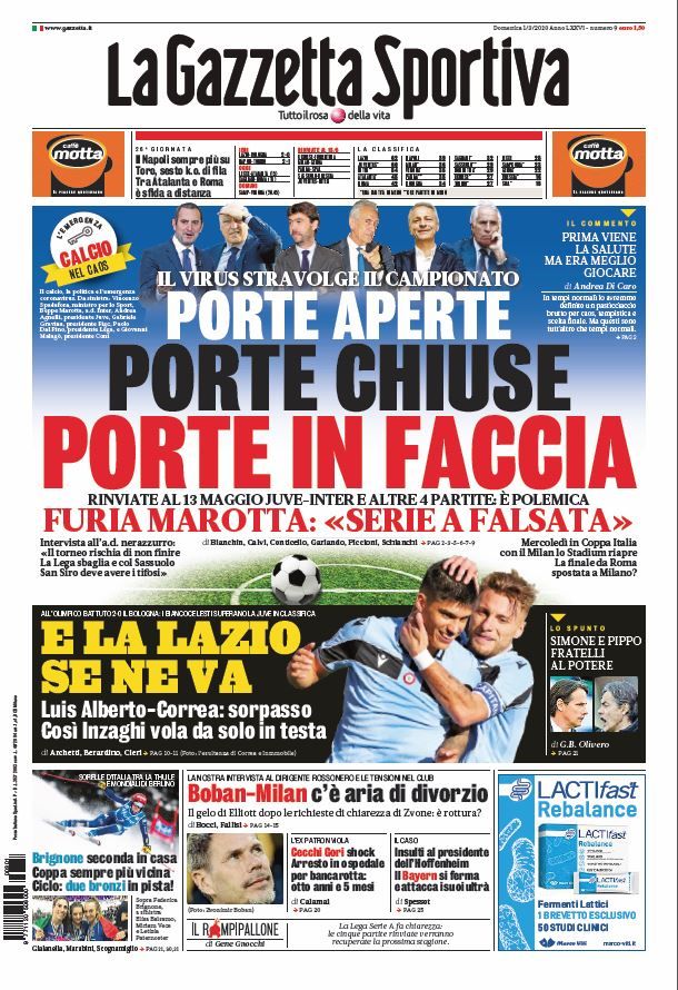 1 March Gazzetta