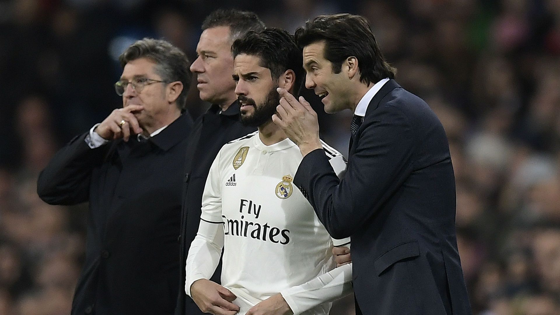 Santiago Solari Isco Real Madrid Valencia La Liga 01122018