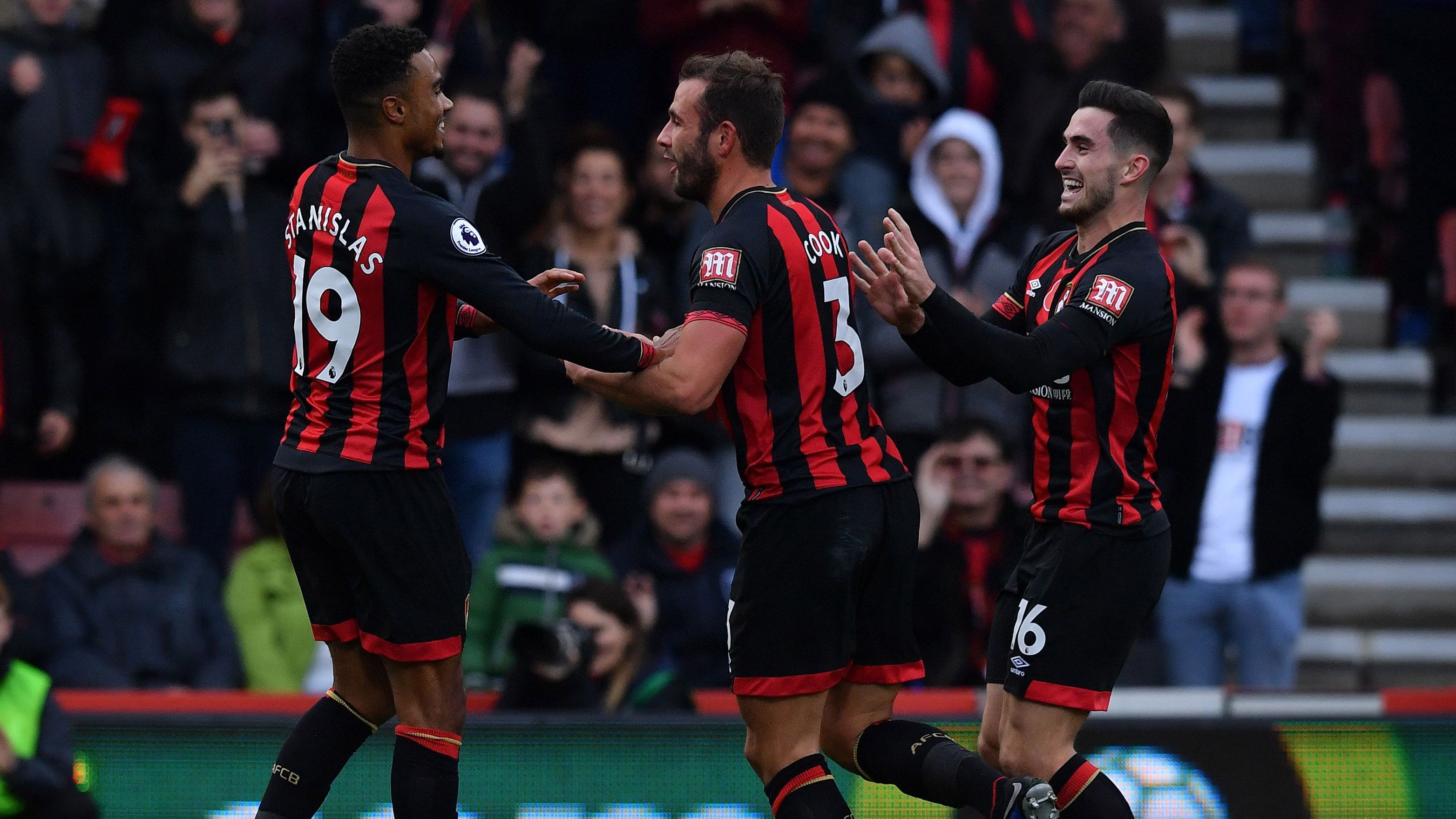 Callum Wilson Stanislas Bournemouth Manchester United Premier League 03112018