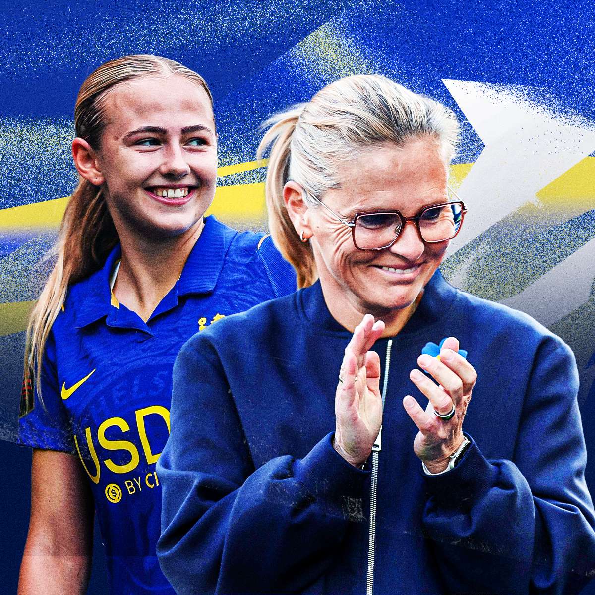 Lexi Potter Sarina Wiegman gfx 1:1