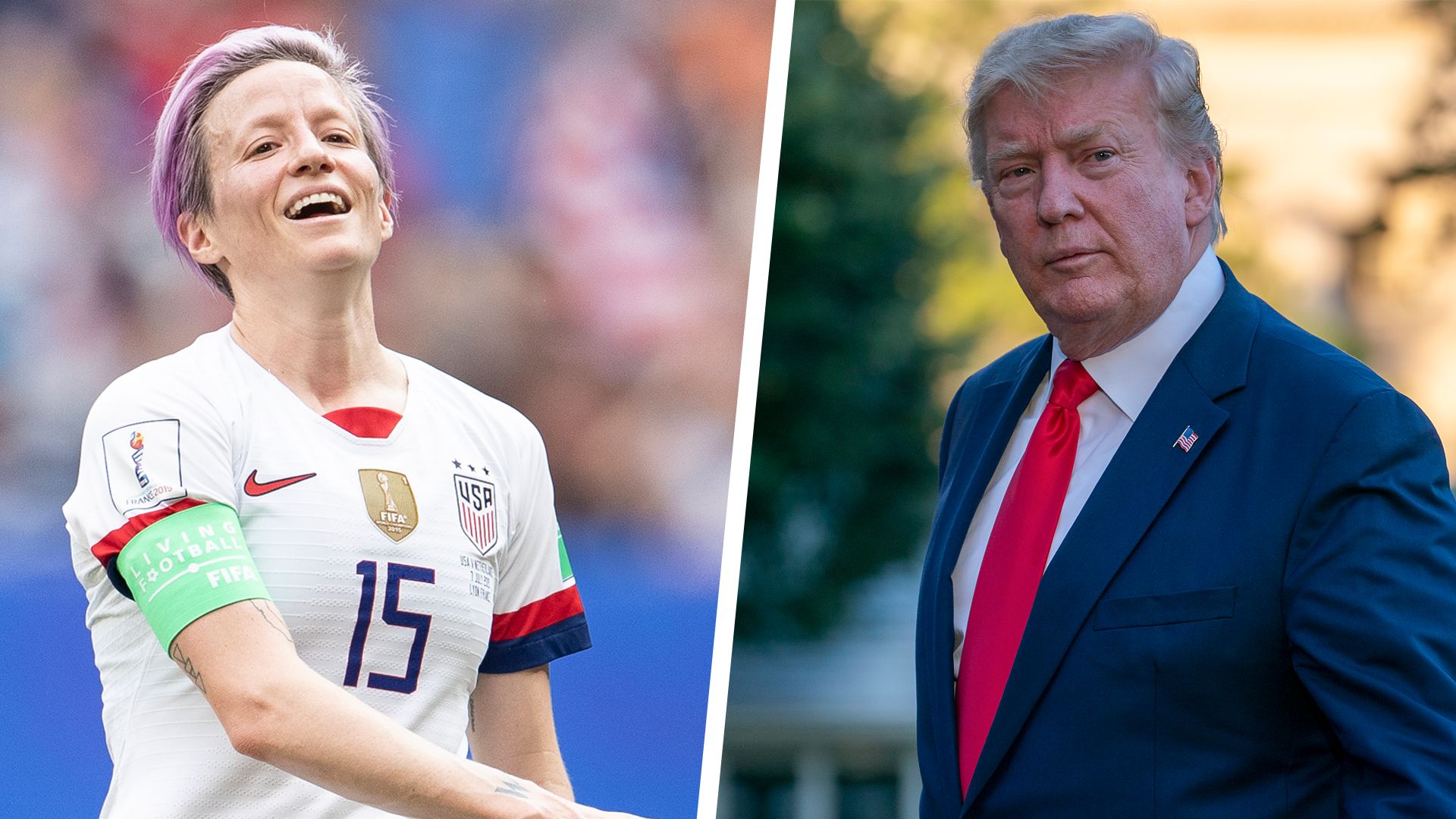 Rapinoe Trump