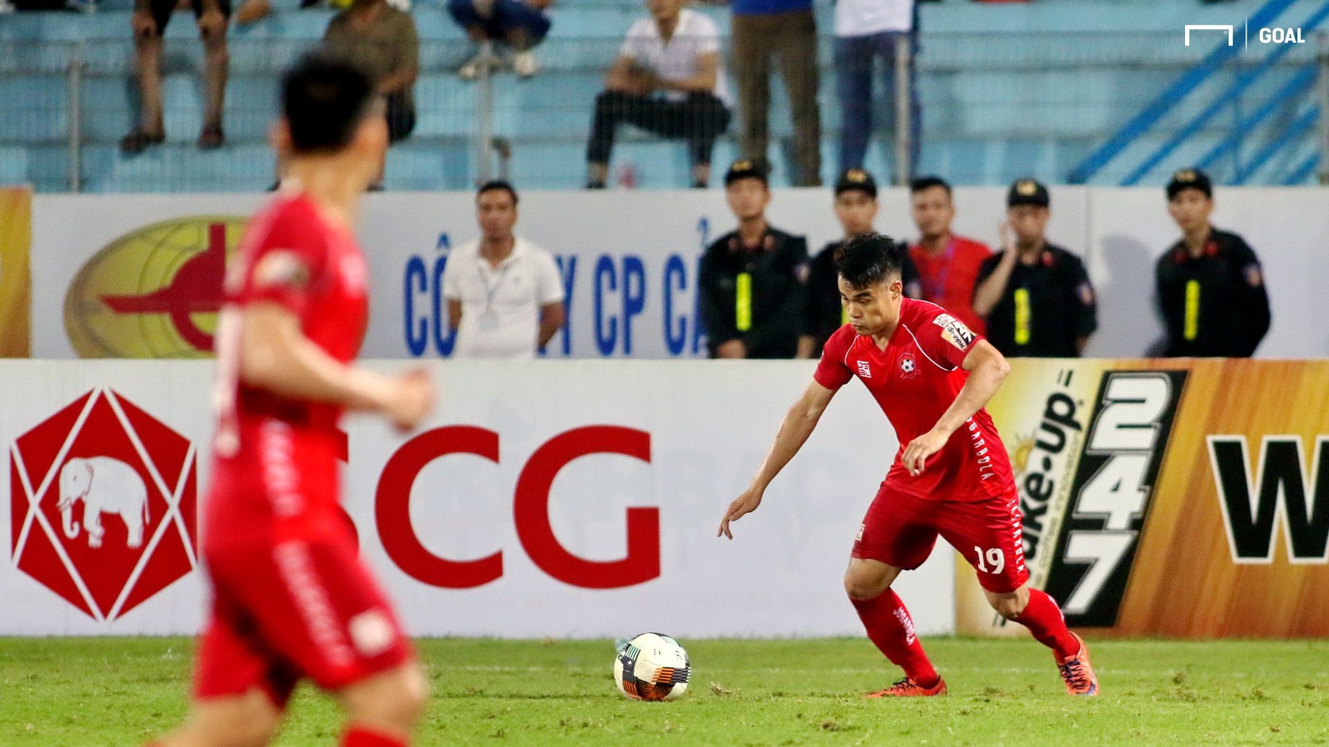 Vuong Quoc Trung Ha Noi vs Hai Phong V.League 2019