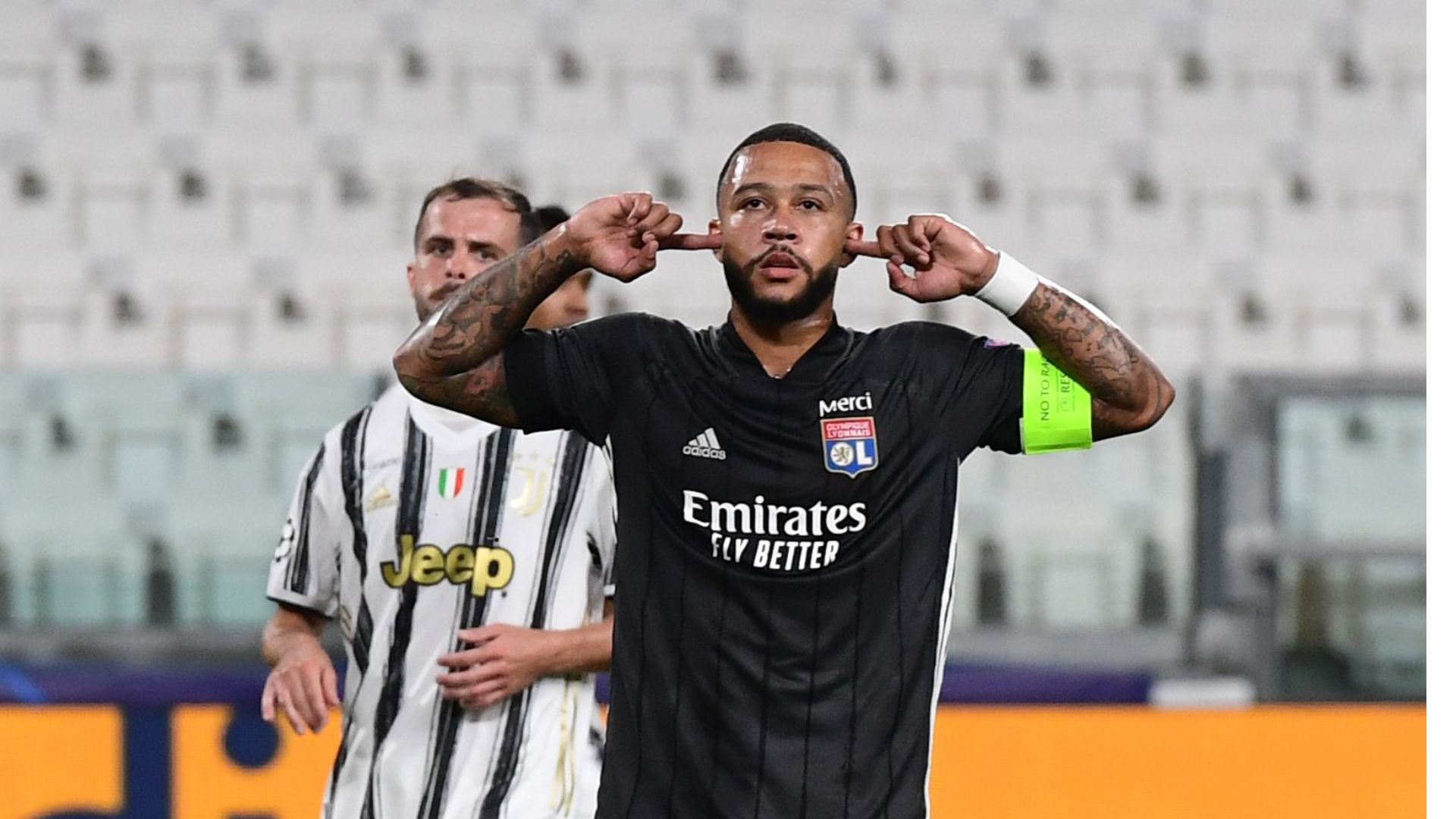 Depay Lyon Juventus 2020