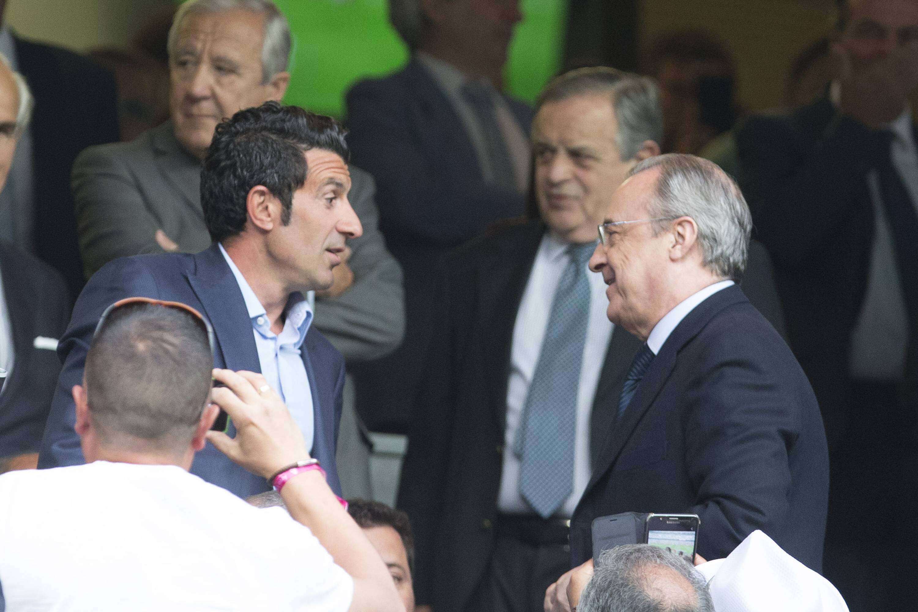 GER ONLY Luis Figo Florentino Perez