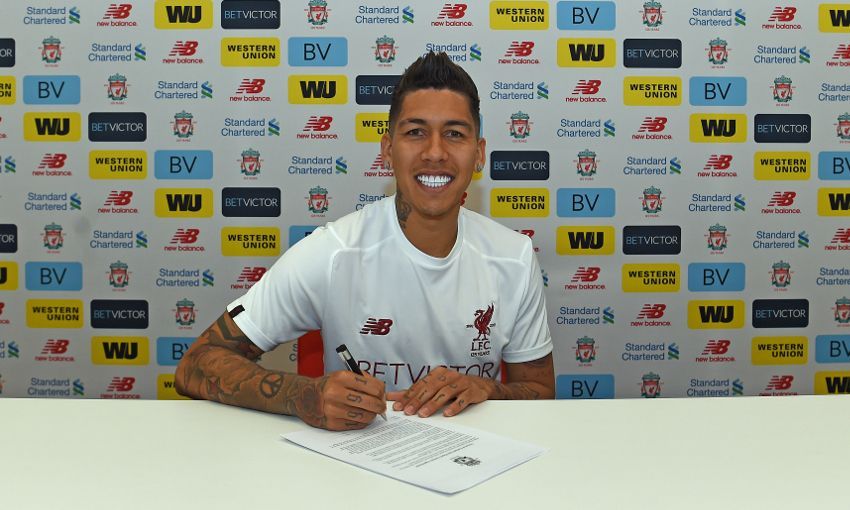 roberto firmino liverpool