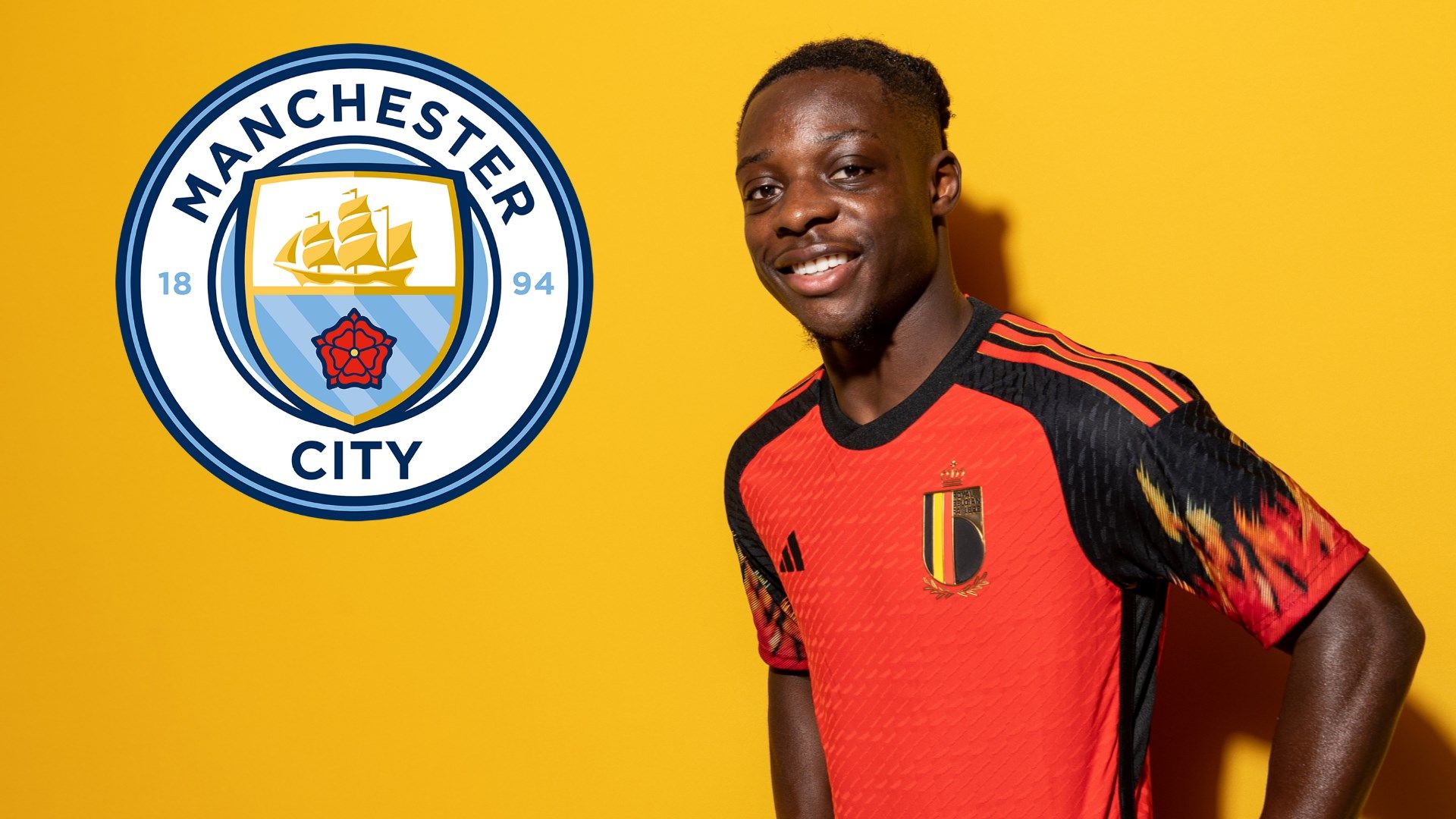 Jeremy Doku Man City GFX