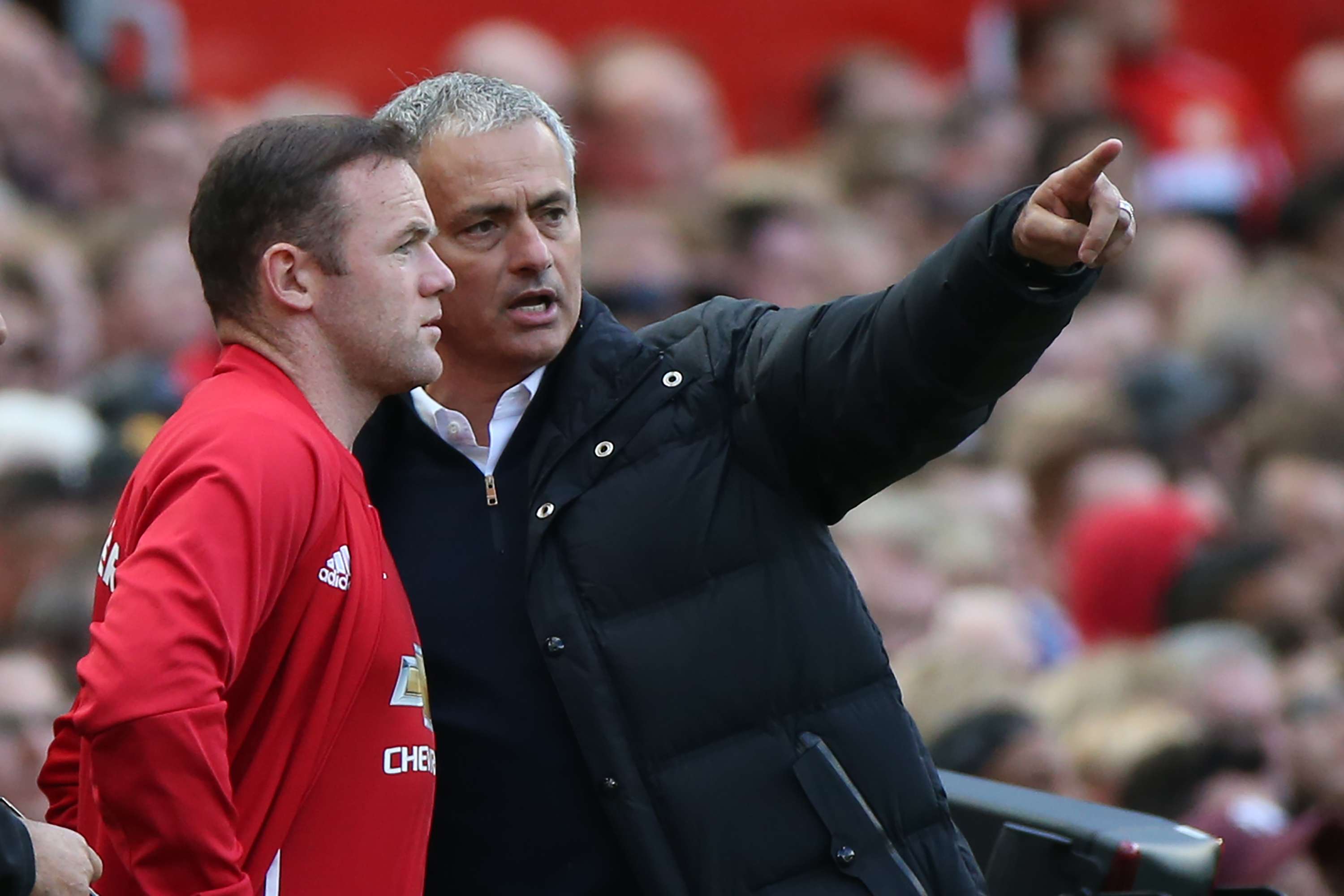 Jose Mourinho & Wayne Rooney