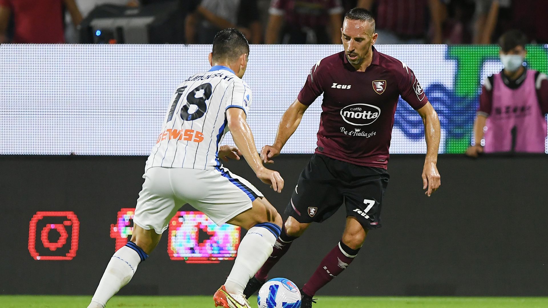 Franck Ribery Salernitana Atalanta Serie A