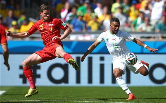 Jan Vertonghan El Arbi Hillel Soudani Belgium Algeria World Cup