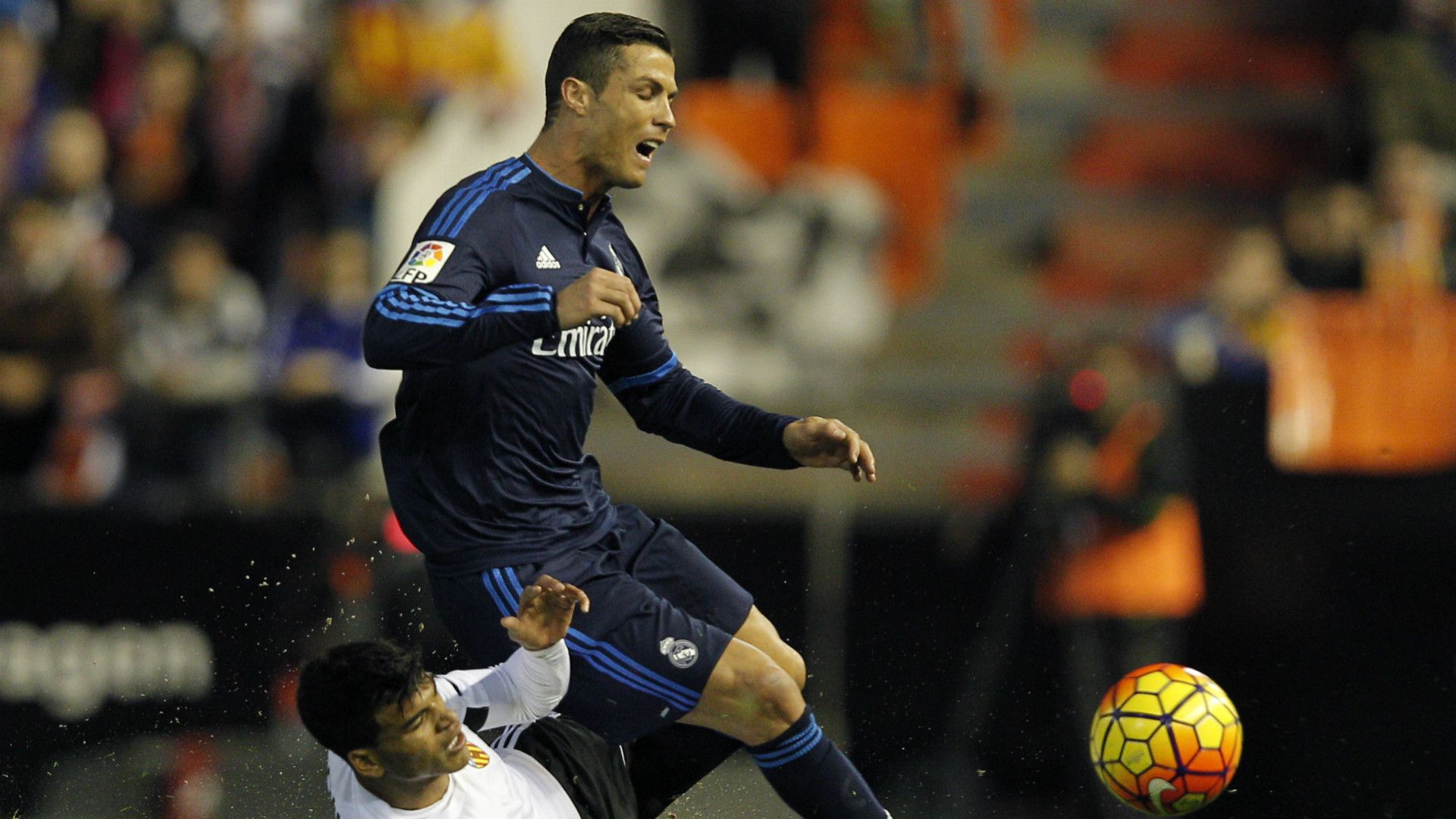 Cristiano Ronaldo Valencia Real Madrid La Liga 01032016