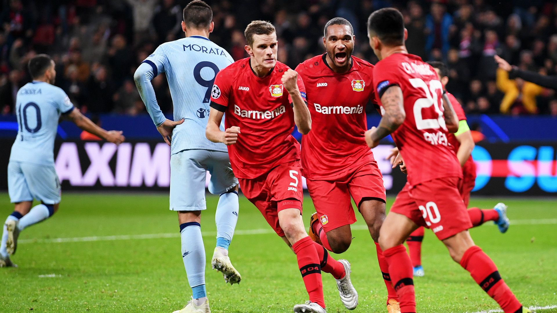 Bayer Leverkusen Atletico Madrid Champions League