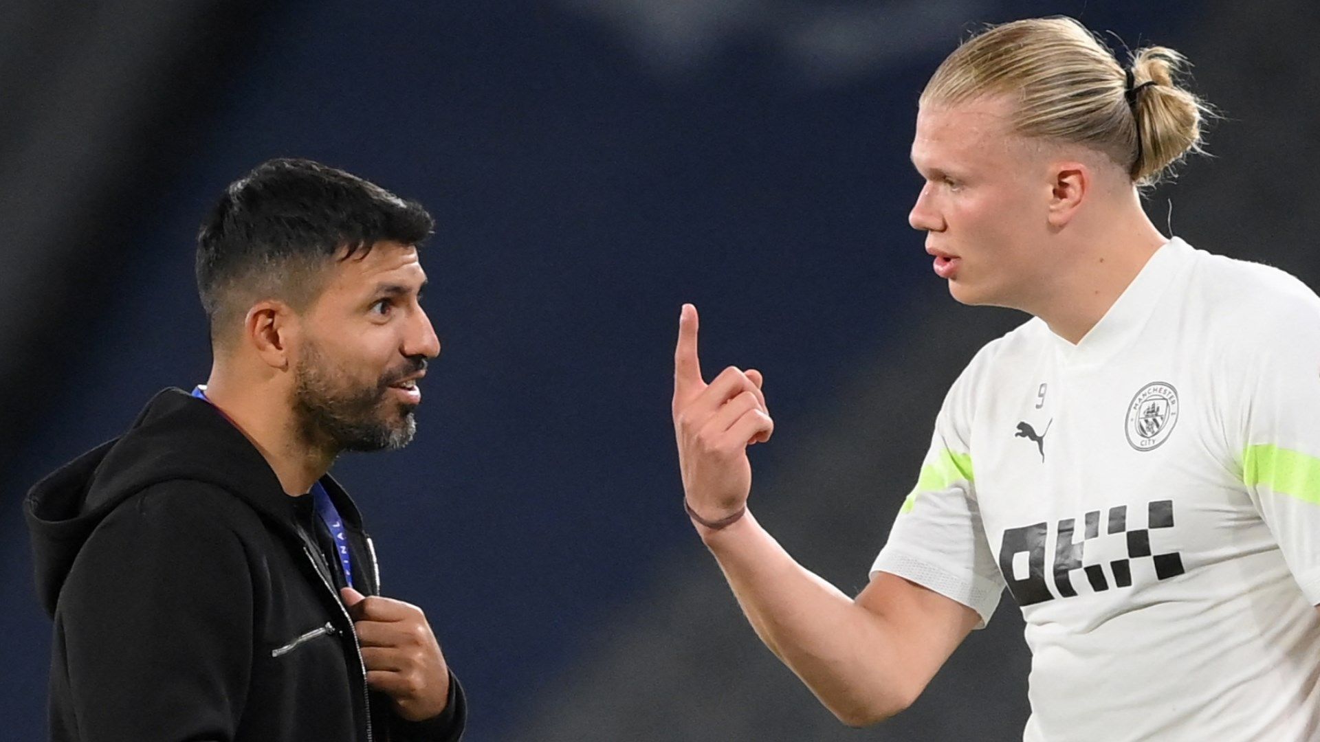 Sergio Aguero Erling Haaland
