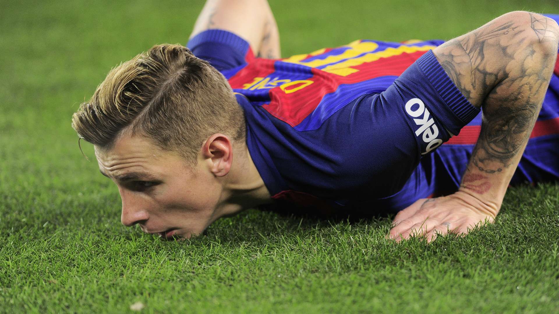 Lucas Digne Real Sociedad Barcelona Copa del Rey