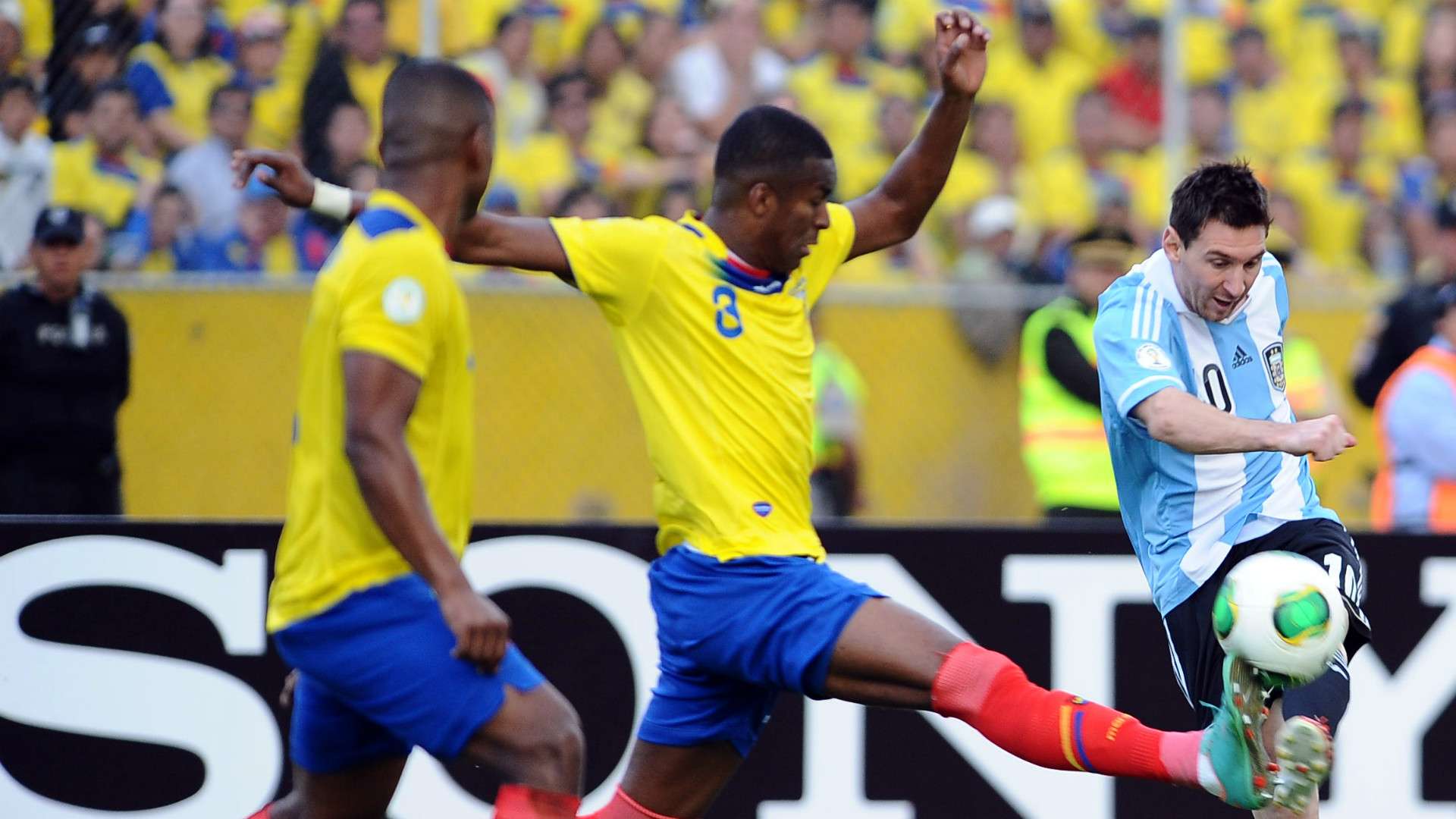 Lionel Messi Ecuador Argentina Eliminatorias 2013