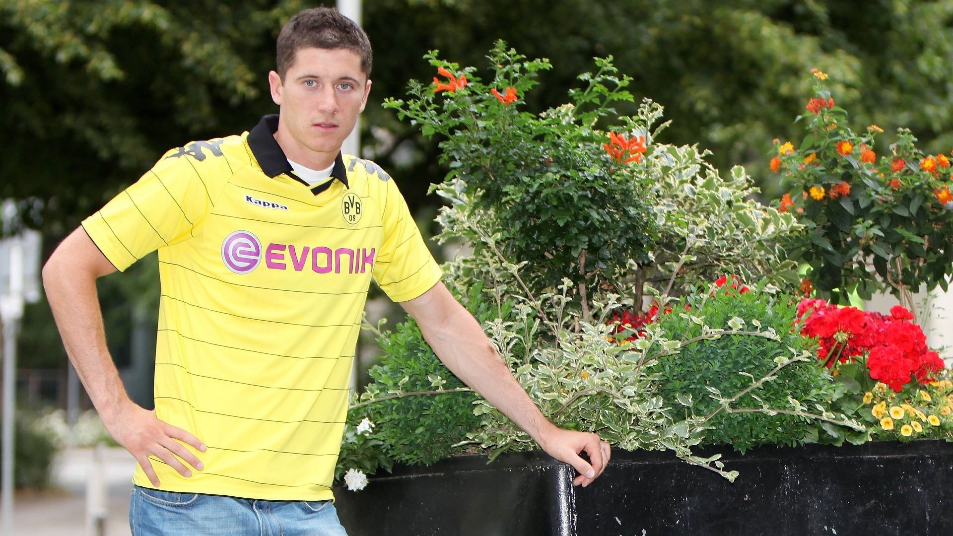 ONLY GERMANY Robert Lewandowski Borussia Dortmund 2010