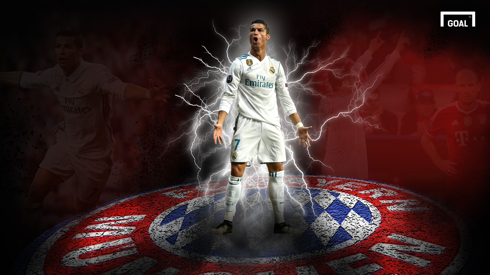 GFX Cristiano Ronaldo Real Madrid FC Bayern