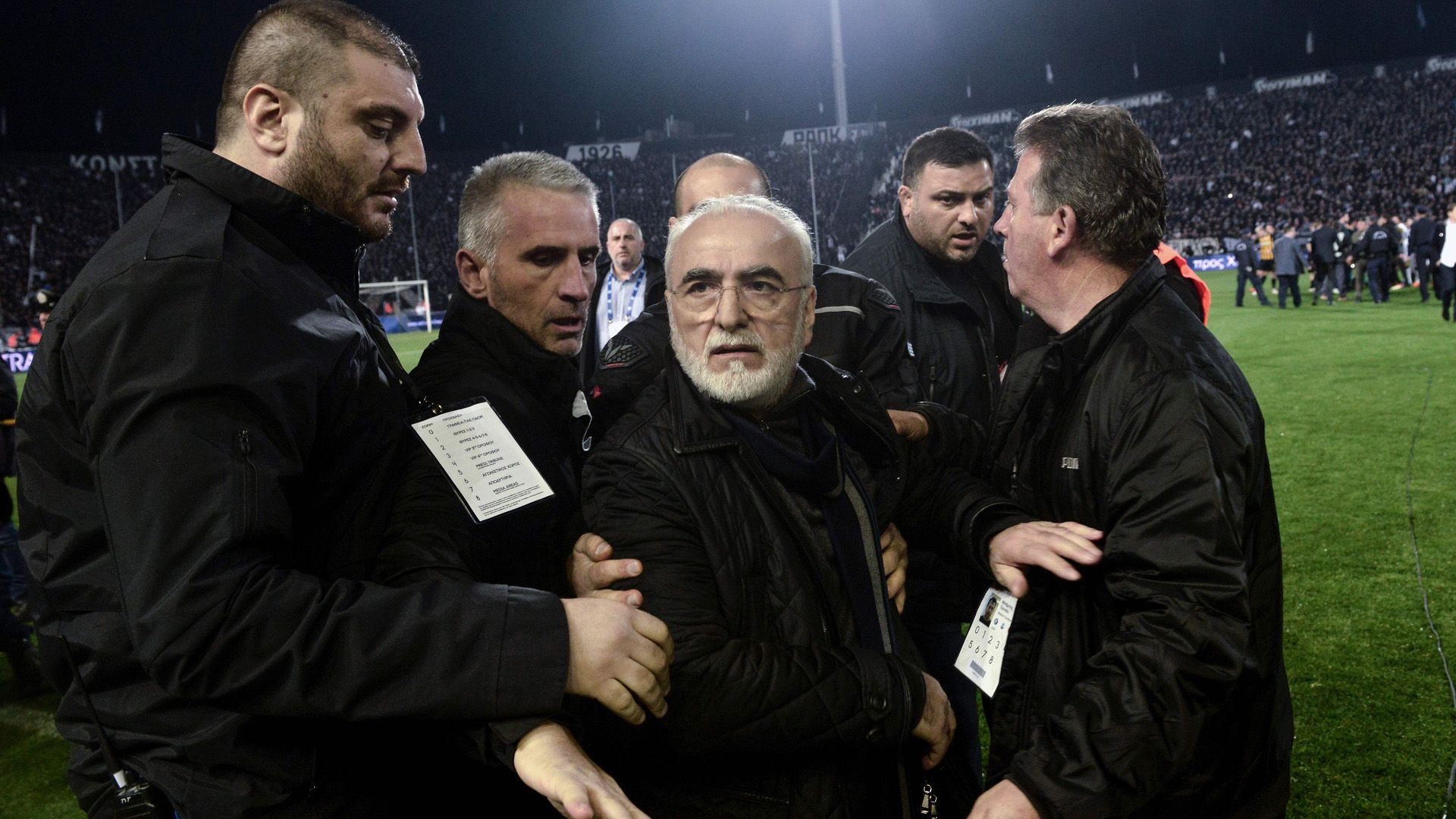 Pistolen-Skandal PAOK Saloniki AEK Athen Savvidis 11032018