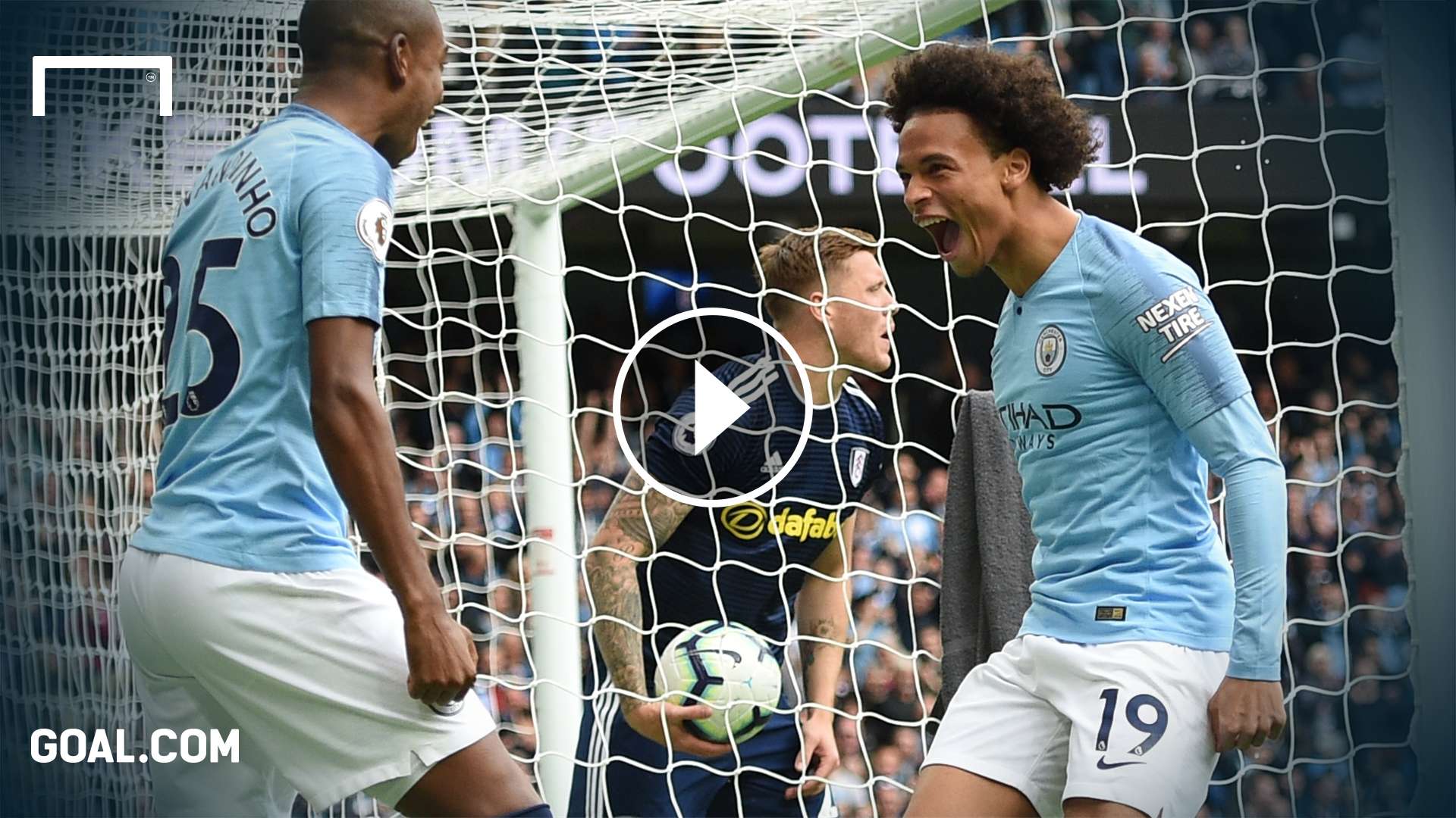 leroy sane manchester city highlights