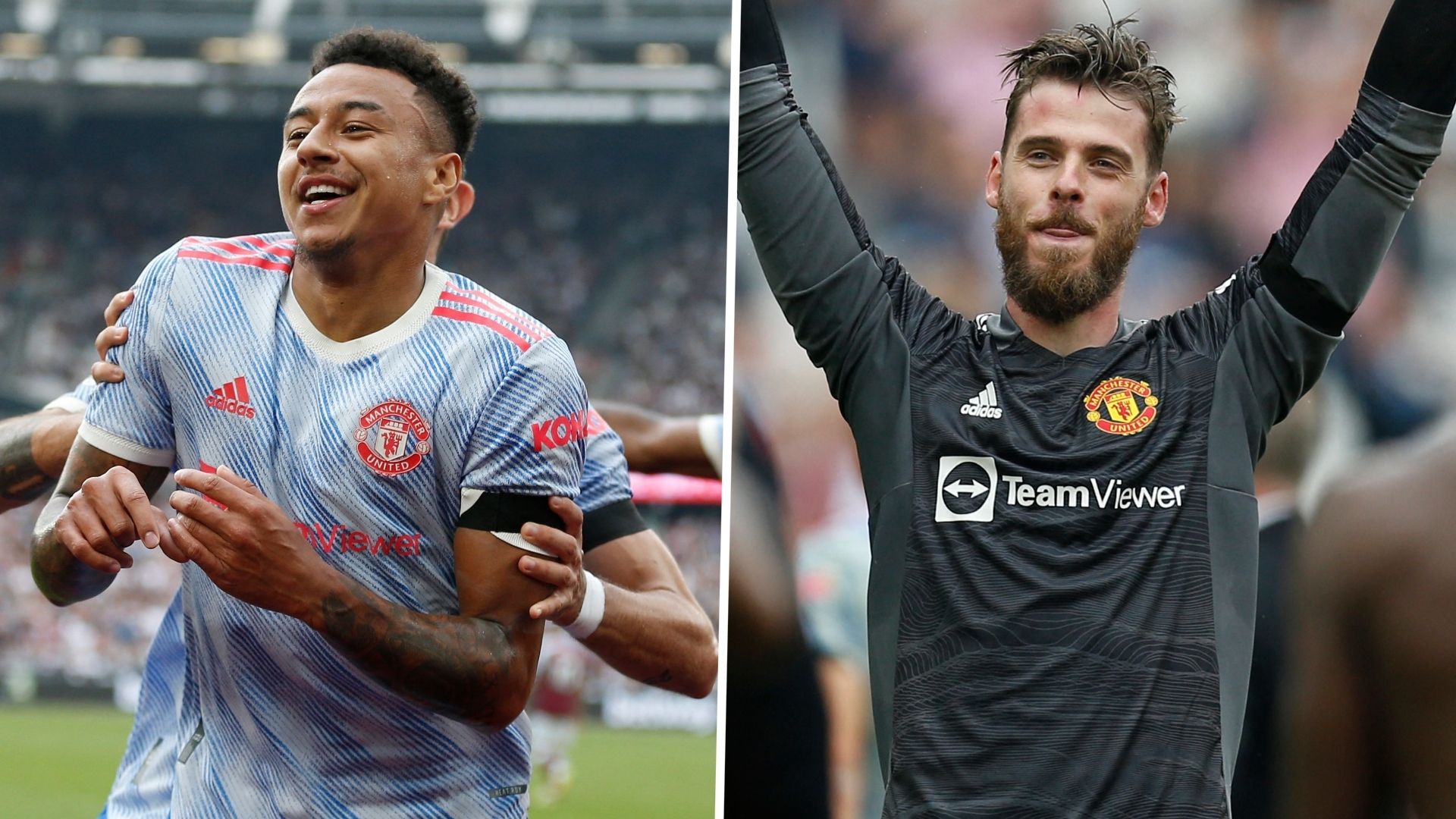 Jesse Lingard David de Gea Manchester United GFX