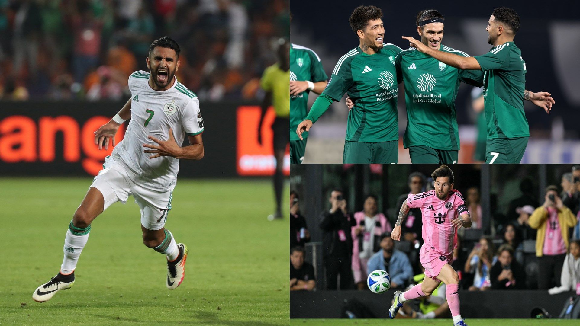 Riyadh Mahrez Algeria Ahli Lionel Messi