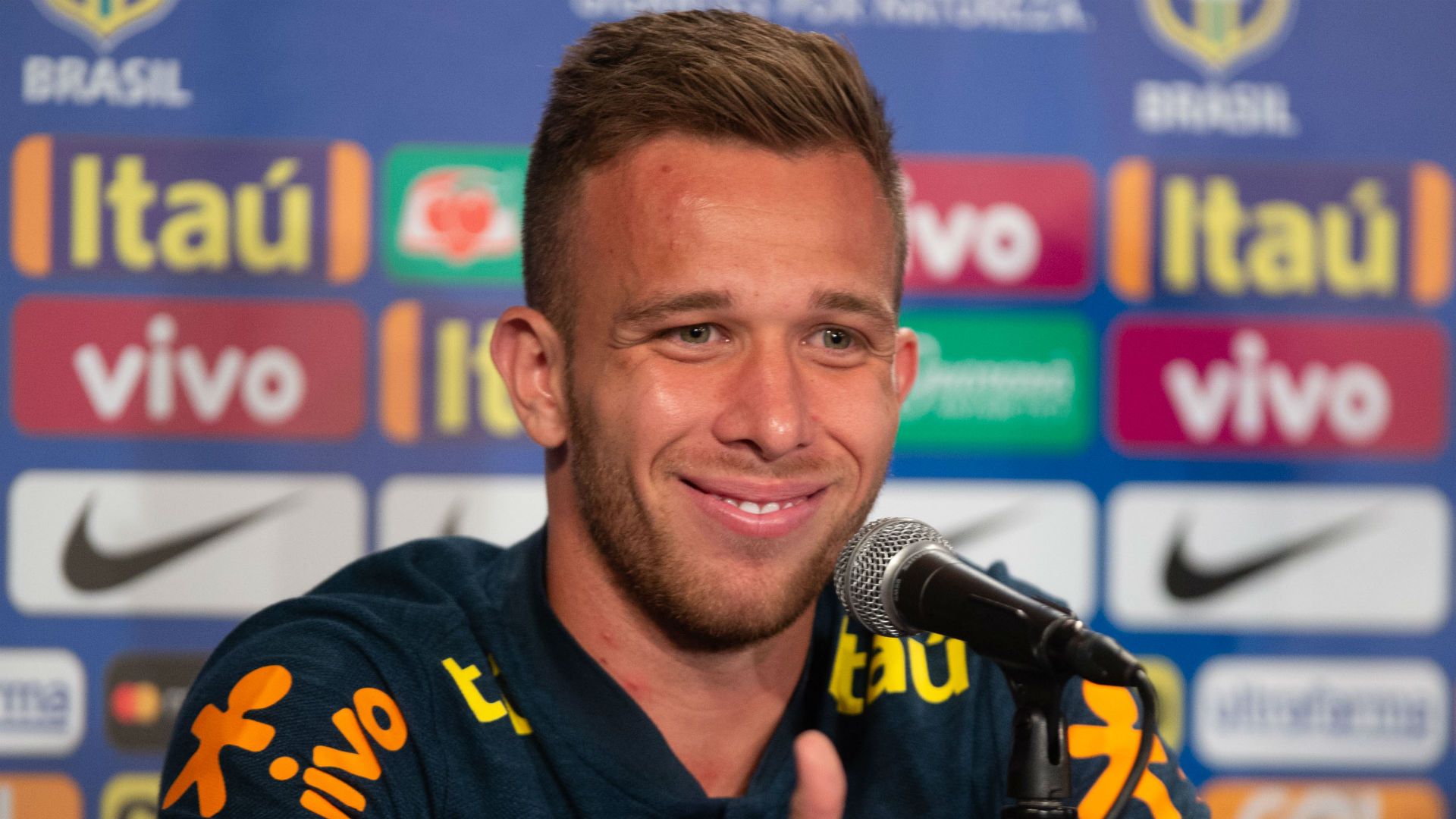 Arthur  Brasil Seleção 05 09 2018