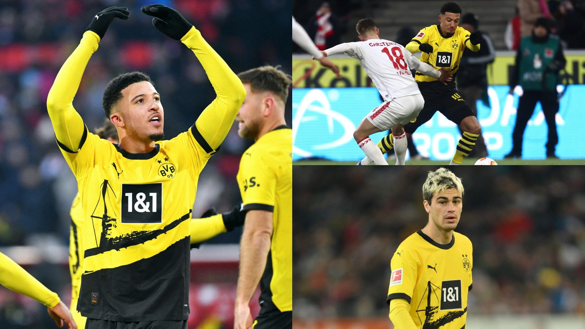 Jadon Sancho Gio Reyna Dortmund 2023-24