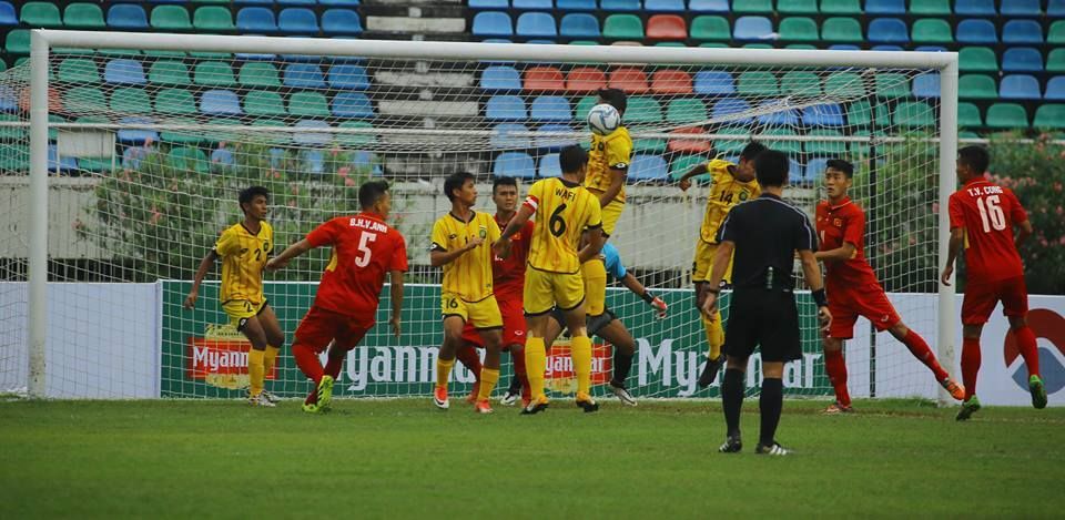 U18 Việt Nam U18 Brunei U18 AFF Cup 2017