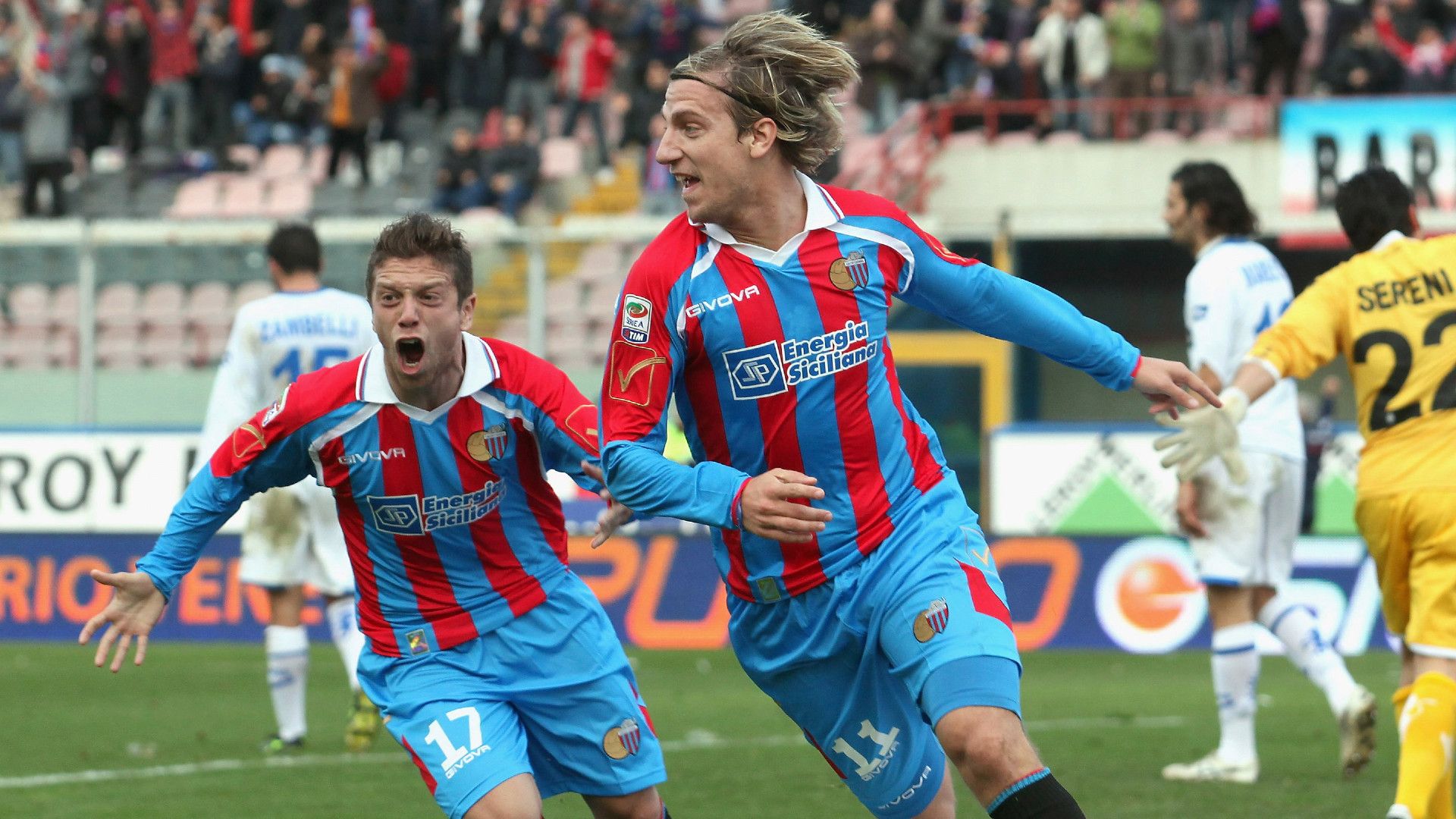 Maxi Lopez Catania Brescia Papu Gomez Serie A