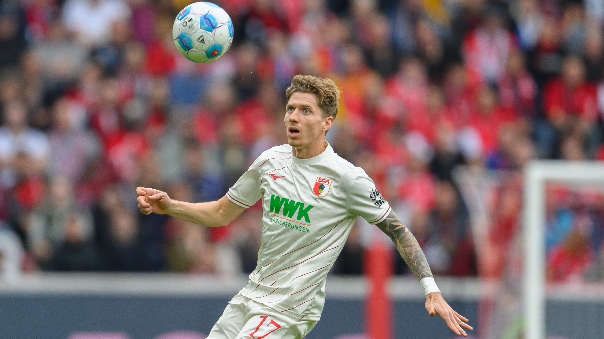 Kristijan Jakic of FC Augsburg in action 