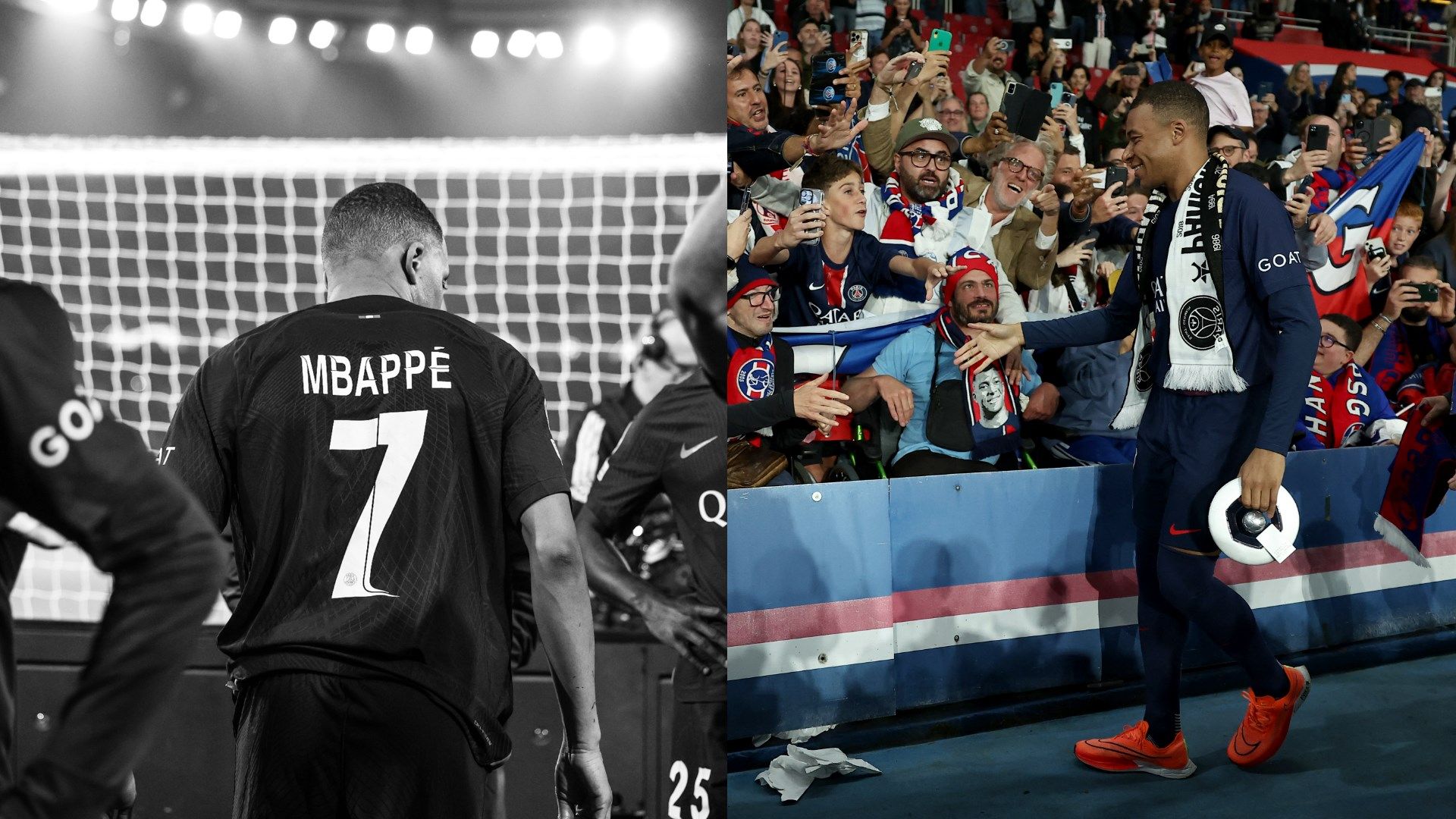 Mbappe PSG Fans 2024