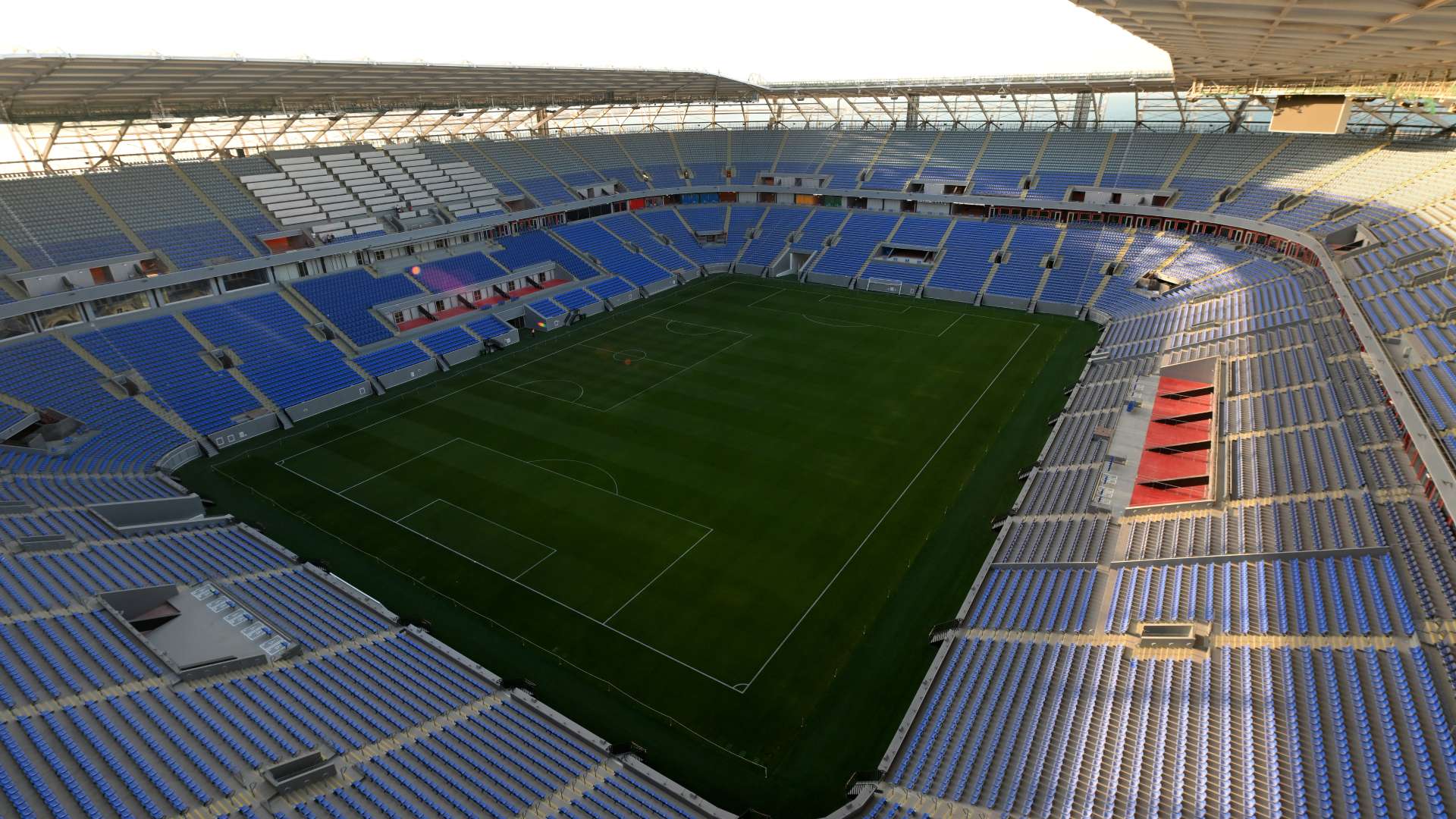 Stade 974 Intérieur Coupe du monde 2022 Qatar